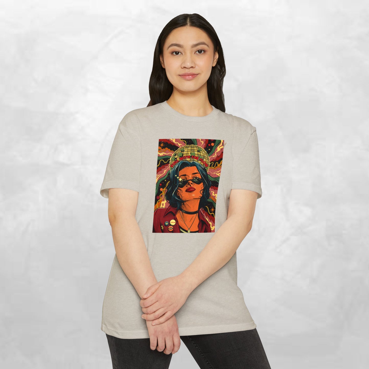 Bohemian Graphic T-Shirt - Vibrant Art Tee for Creative Souls