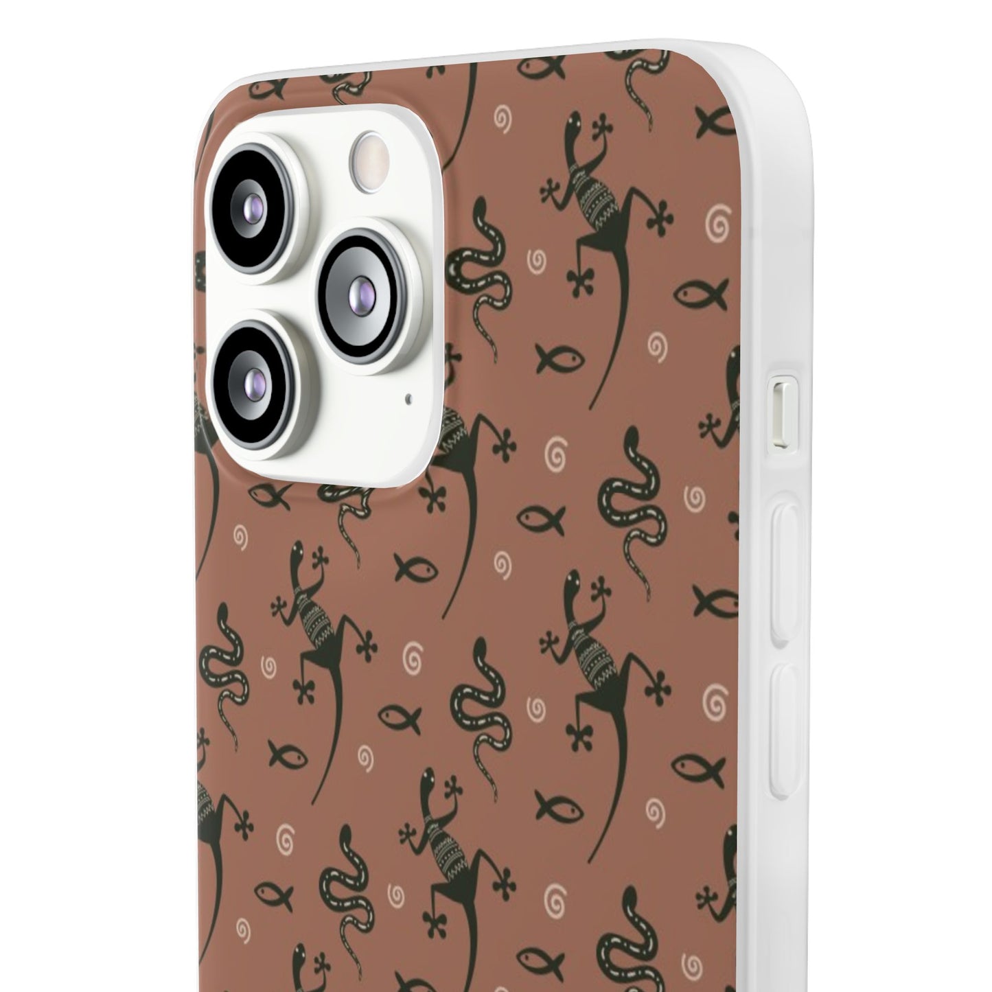 Whimsical Flexi Cases for Trendy Phone Protection, Stylish Accessories, Gift Idea for Animal Lovers, Eco-Friendly Design, Cute Lizard [...]