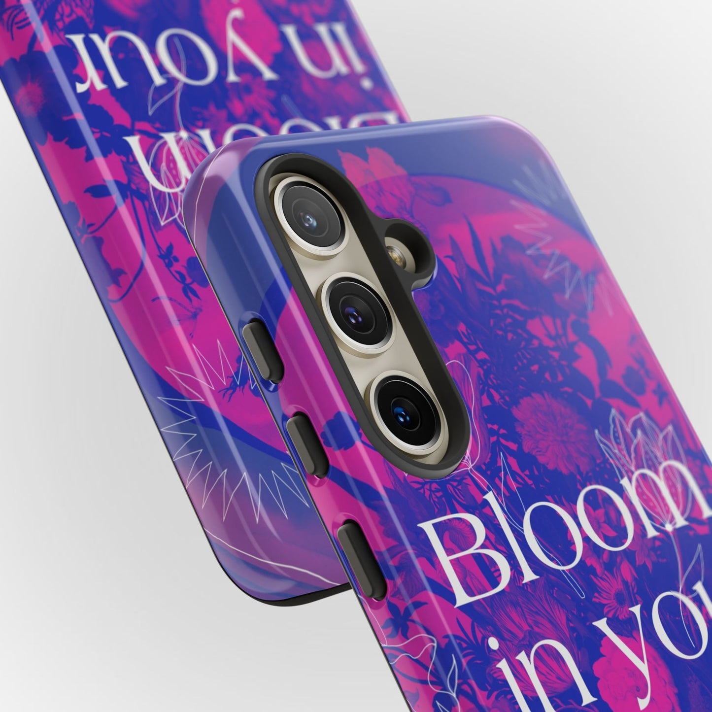 Bloom in Your Unique Way Phone Case - Tough and Stylish Design