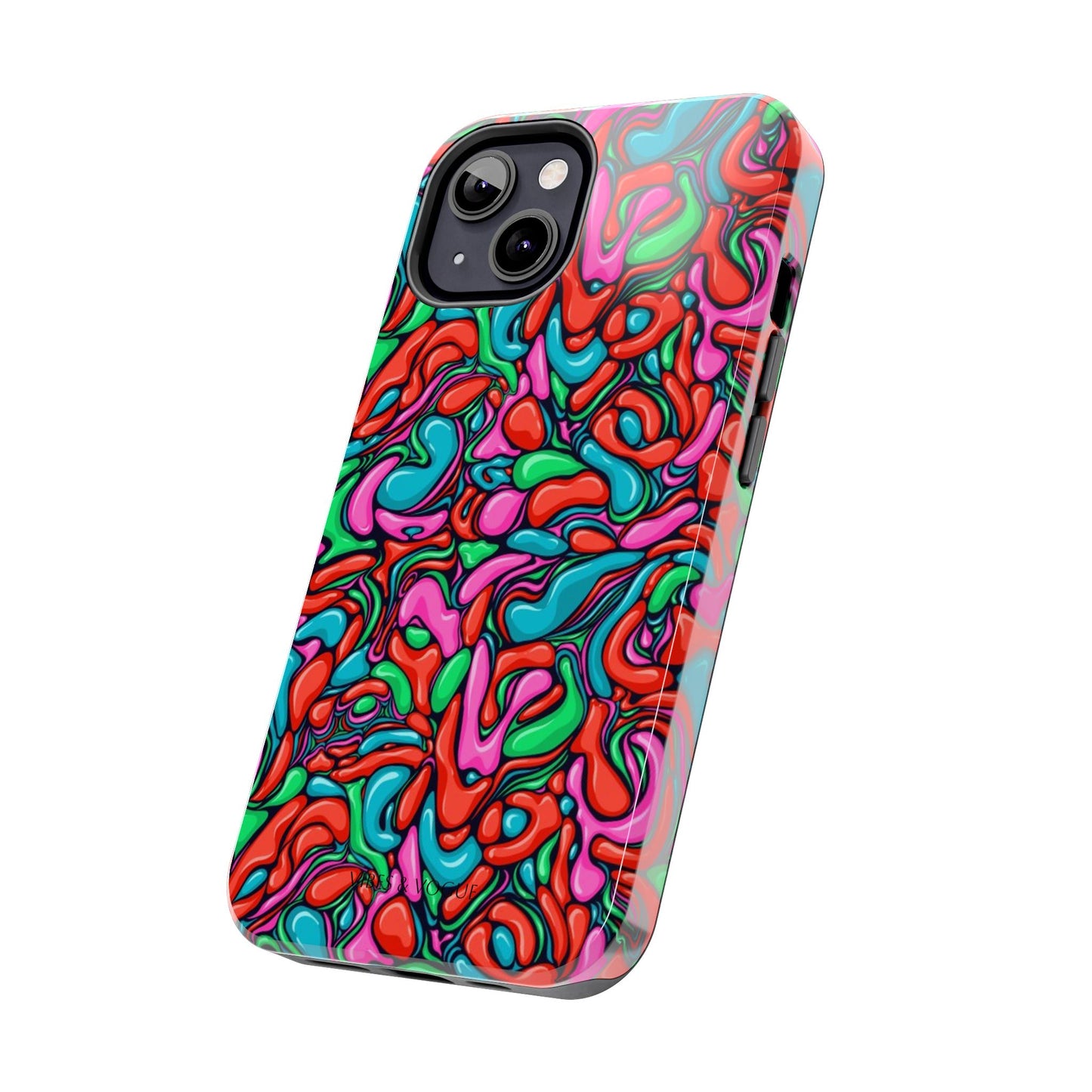 Vibrant Tough Phone Cases - Colorful Abstract Designs for Teens & Adults, Perfect Gift for Birthdays, Holidays, & Everyday Use