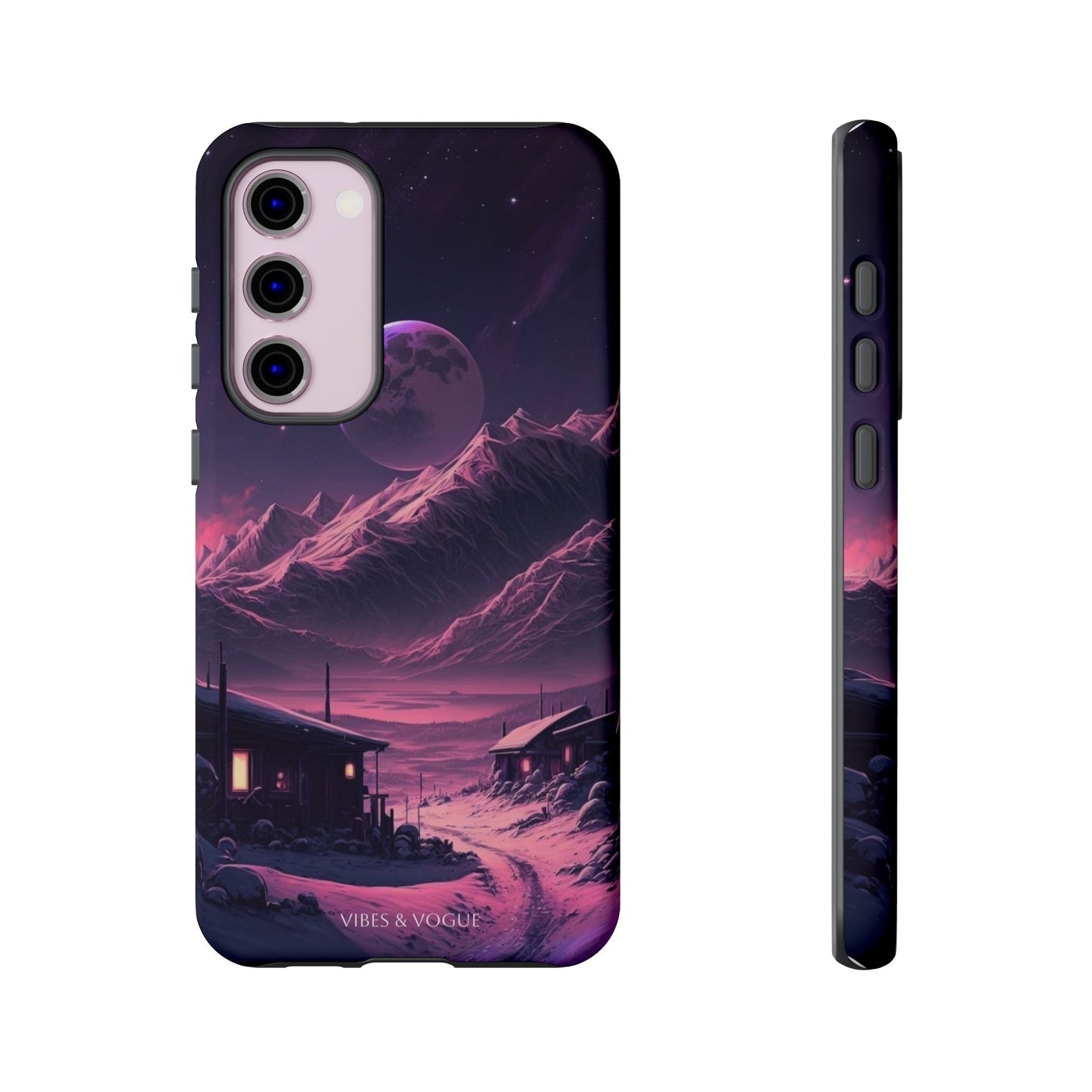 Futuristic Phone Case, Galaxy Aesthetic, Cosmic Art, Stylish Protection, Gifts for Tech Lovers