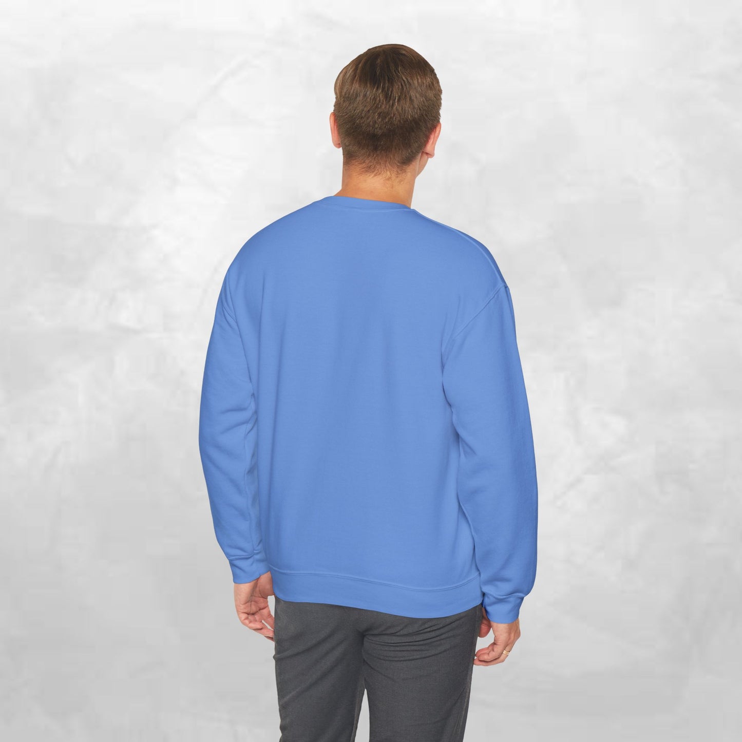 Minimal 'Do Something' Crewneck Sweatshirt