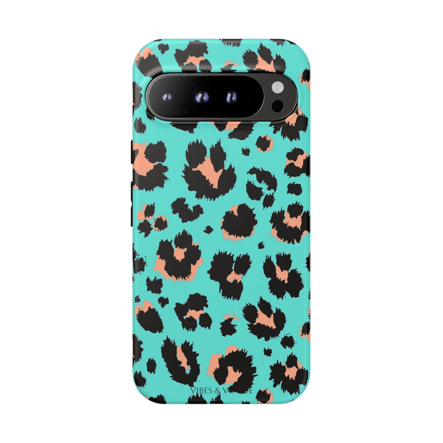 Leopard Print Phone Case, Tough Phone Case, Wild Style Accessory, Animal Print Cover, Stylish Phone Protection