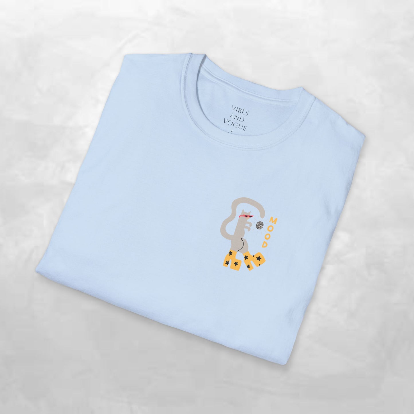 Ghost & Sunflowers T-Shirt — Cute Minimal Halloween Tee