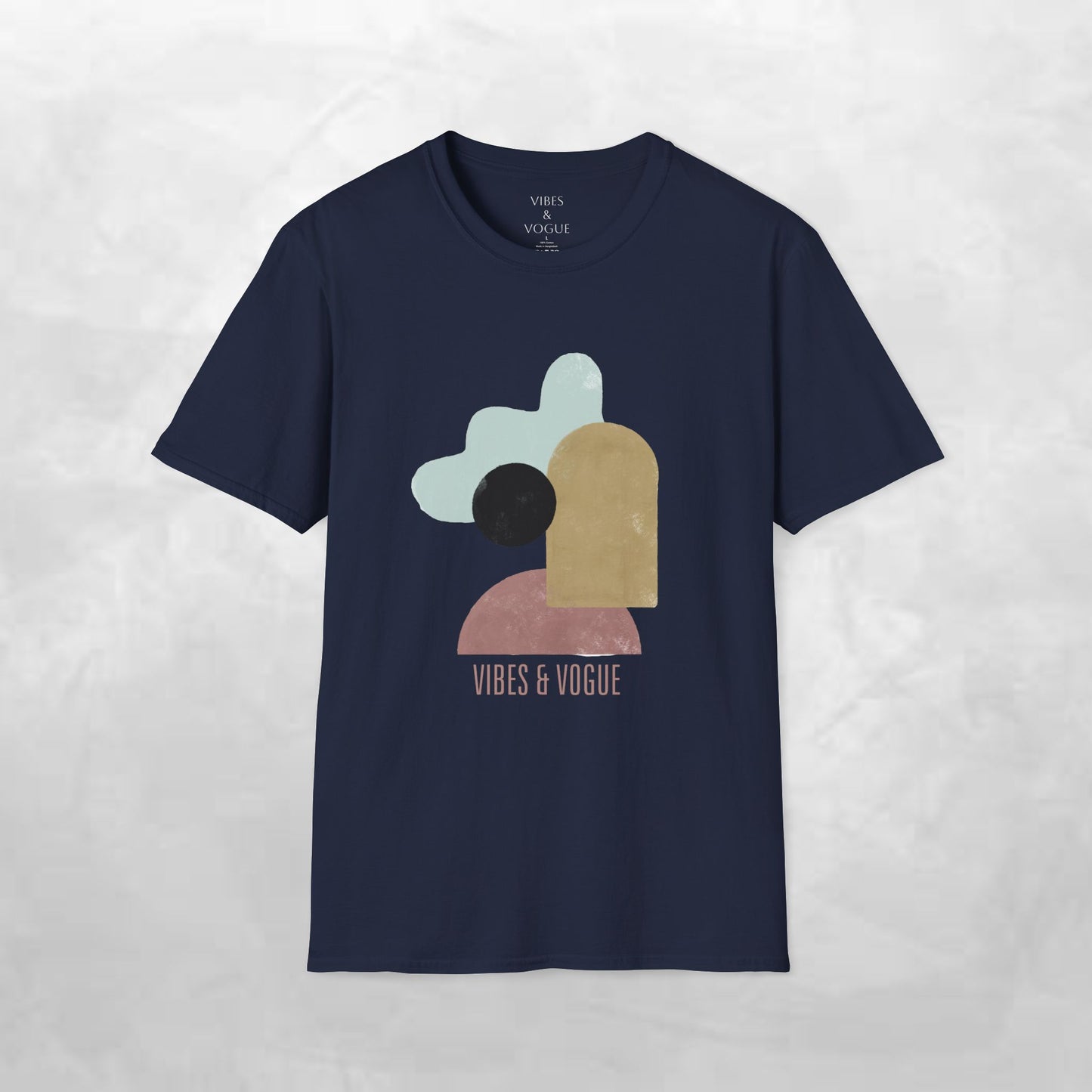Vibes & Vogue Unisex Softstyle T-Shirt - Trendy Casual Wear for Art Lovers