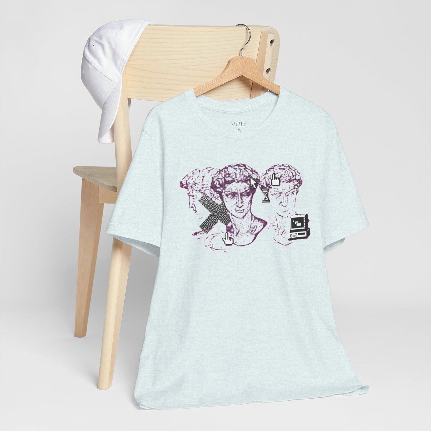 Artistic Brain Design Unisex Tee, Graphic T-Shirt, Casual Wear, Gift for Artists, Creative Apparel, Unique Fashion Statement