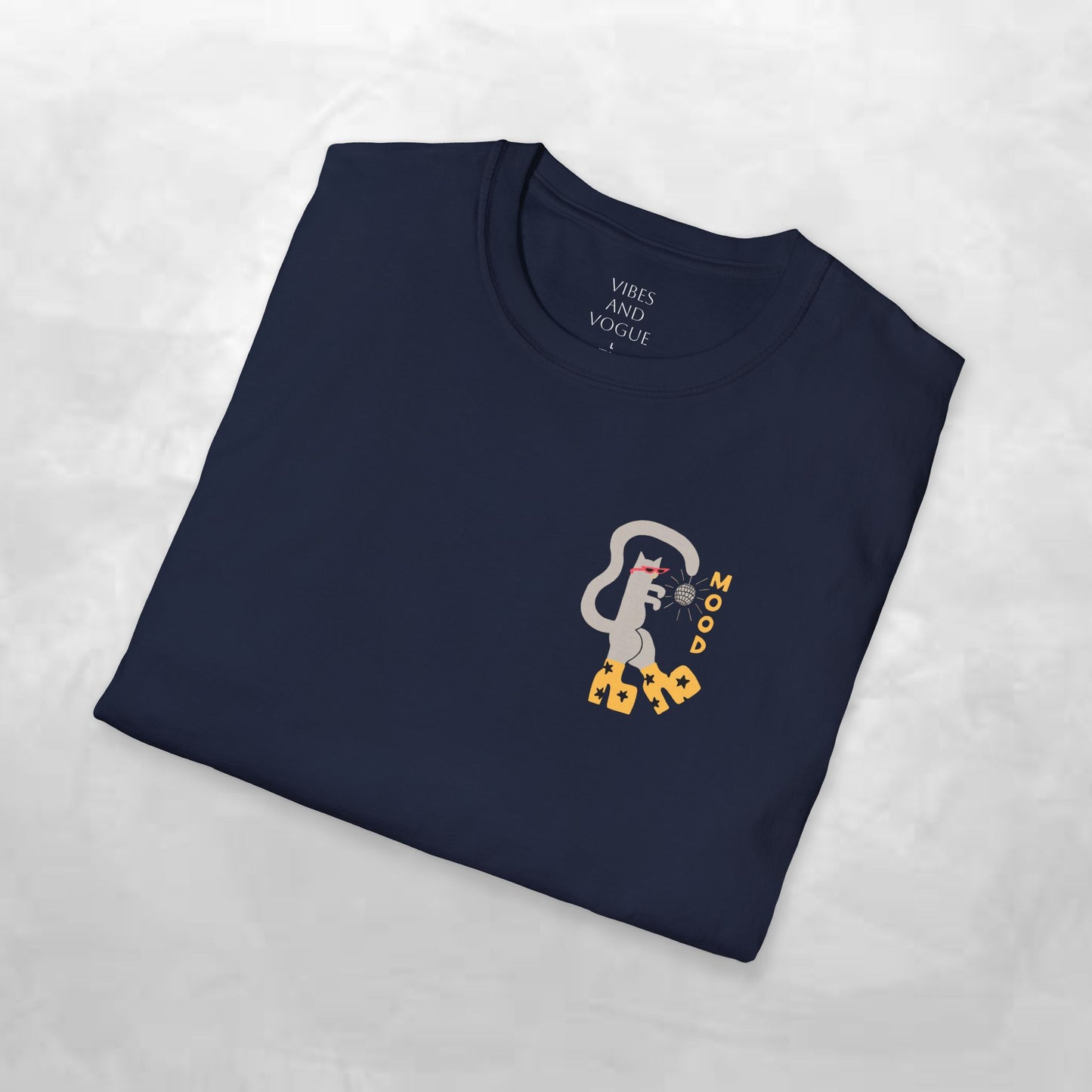 Ghost & Sunflowers T-Shirt — Cute Minimal Halloween Tee