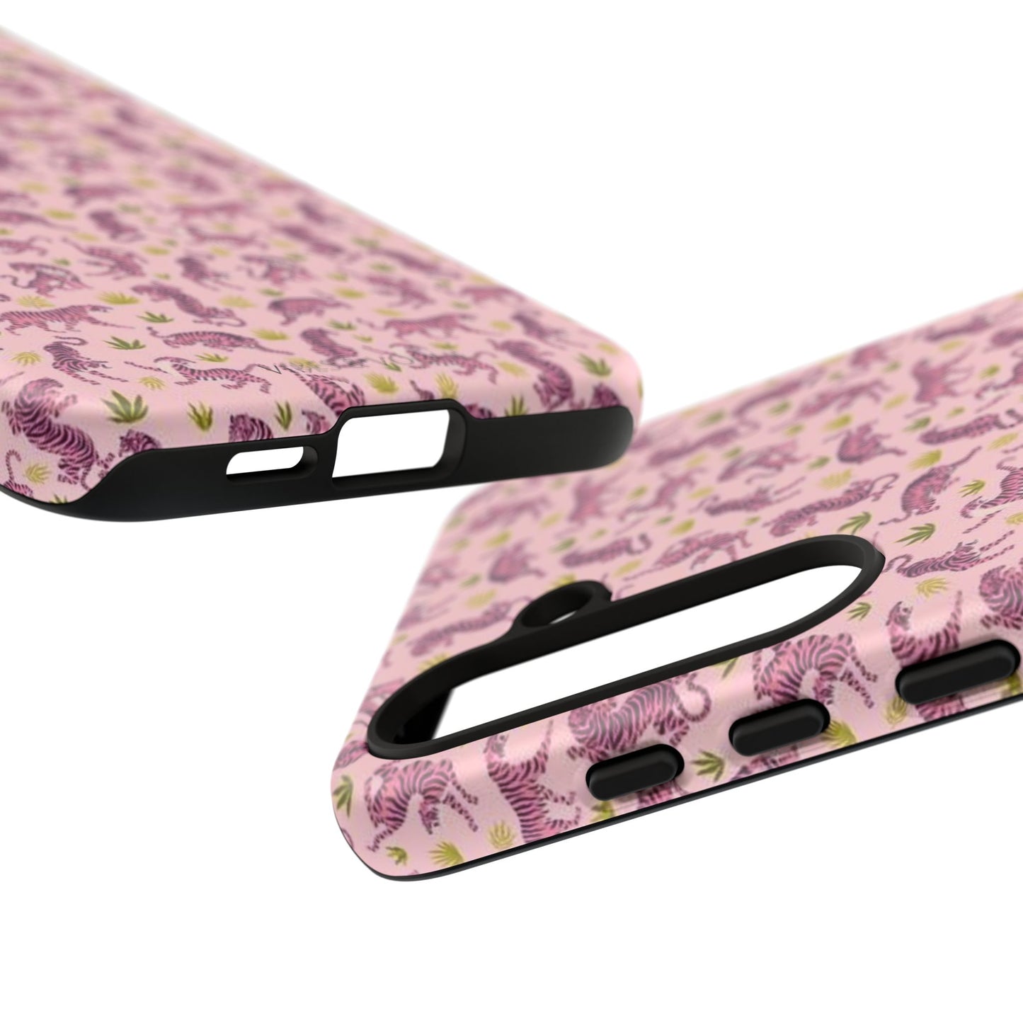 Pink Tiger Pattern Phone Case - Tough Cases