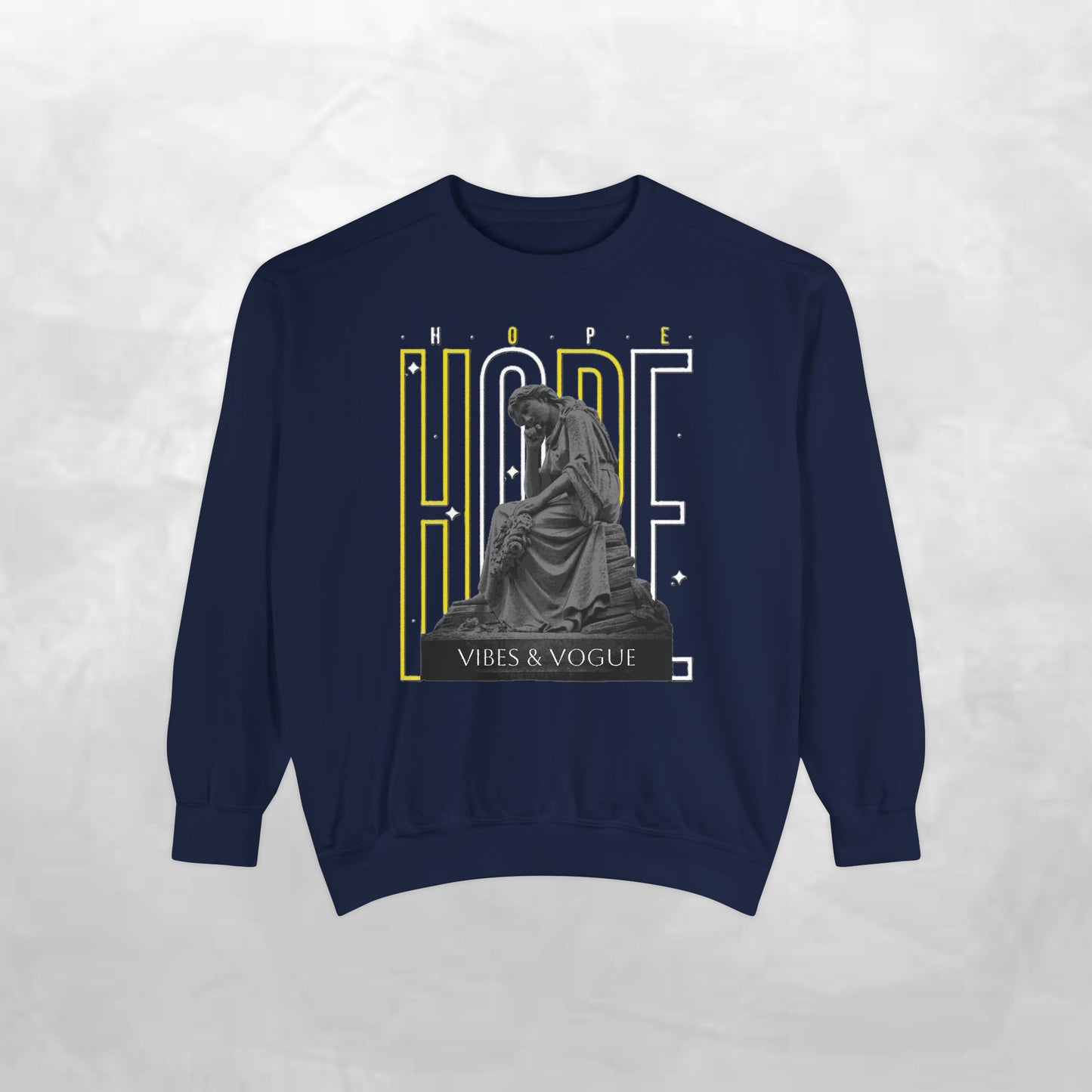 Hope Graphic Sweatshirt, Inspirational Apparel, Casual Unisex Sweater, Motivational Clothing, Gift for Her, Cozy Fashion