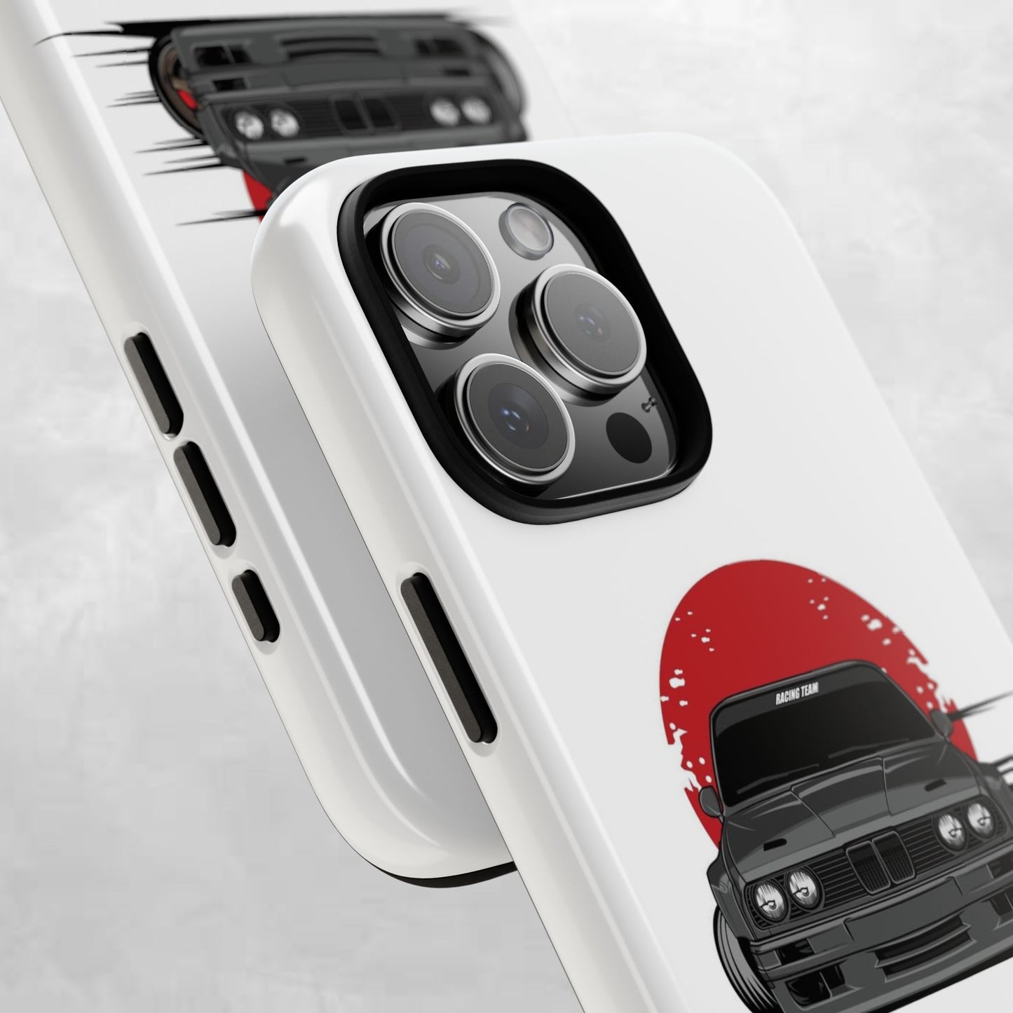 Tough Cases – Retro Racing Car Phone Case for Auto Enthusiasts