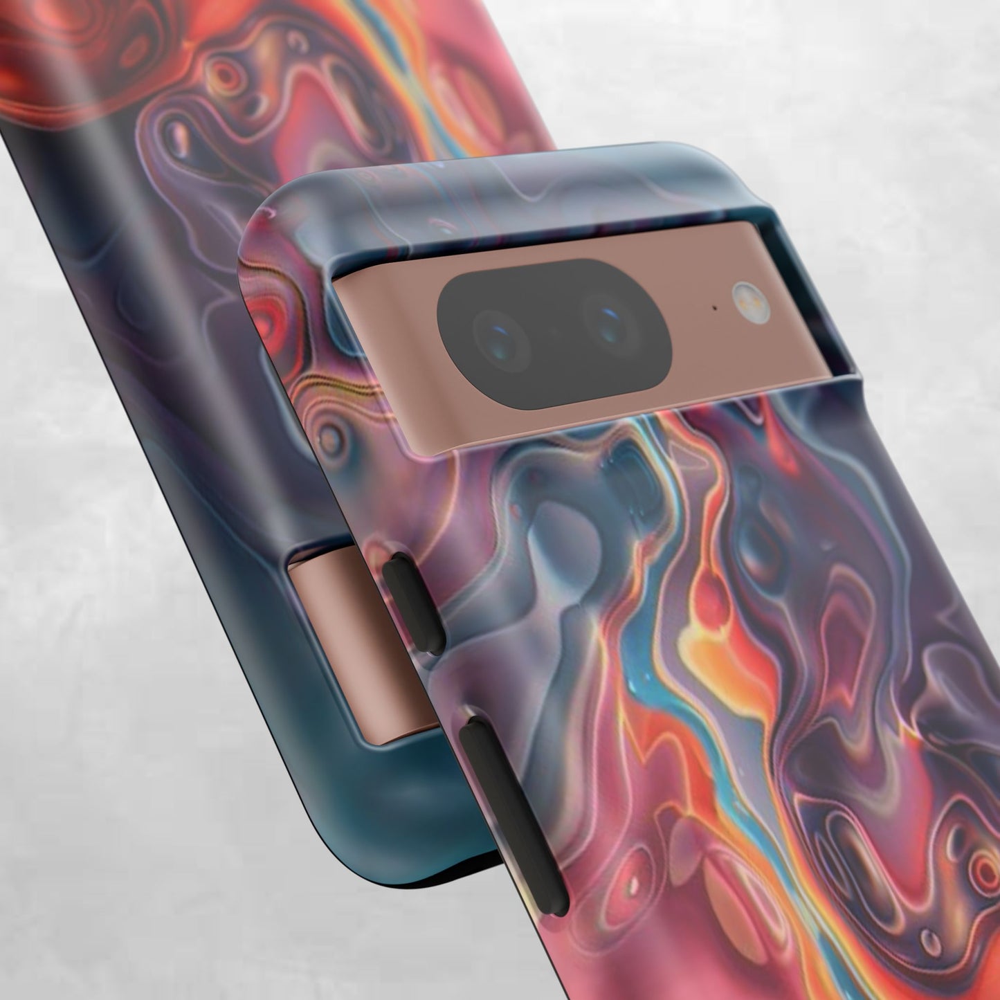 Colorful Phone Case, Abstract Print Cover, Tough Cases for Protection, Gift for Her, Modern Design, Trendy Mobile Accessory