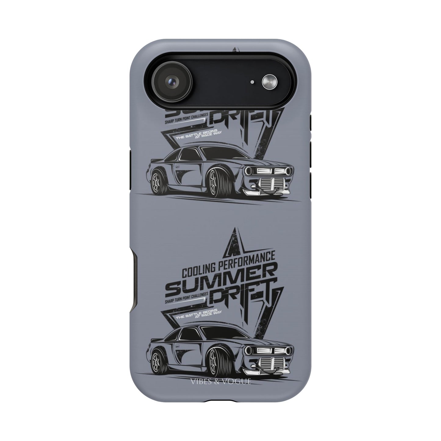 Summer Drift Racing Impact-Resistant Phone Case