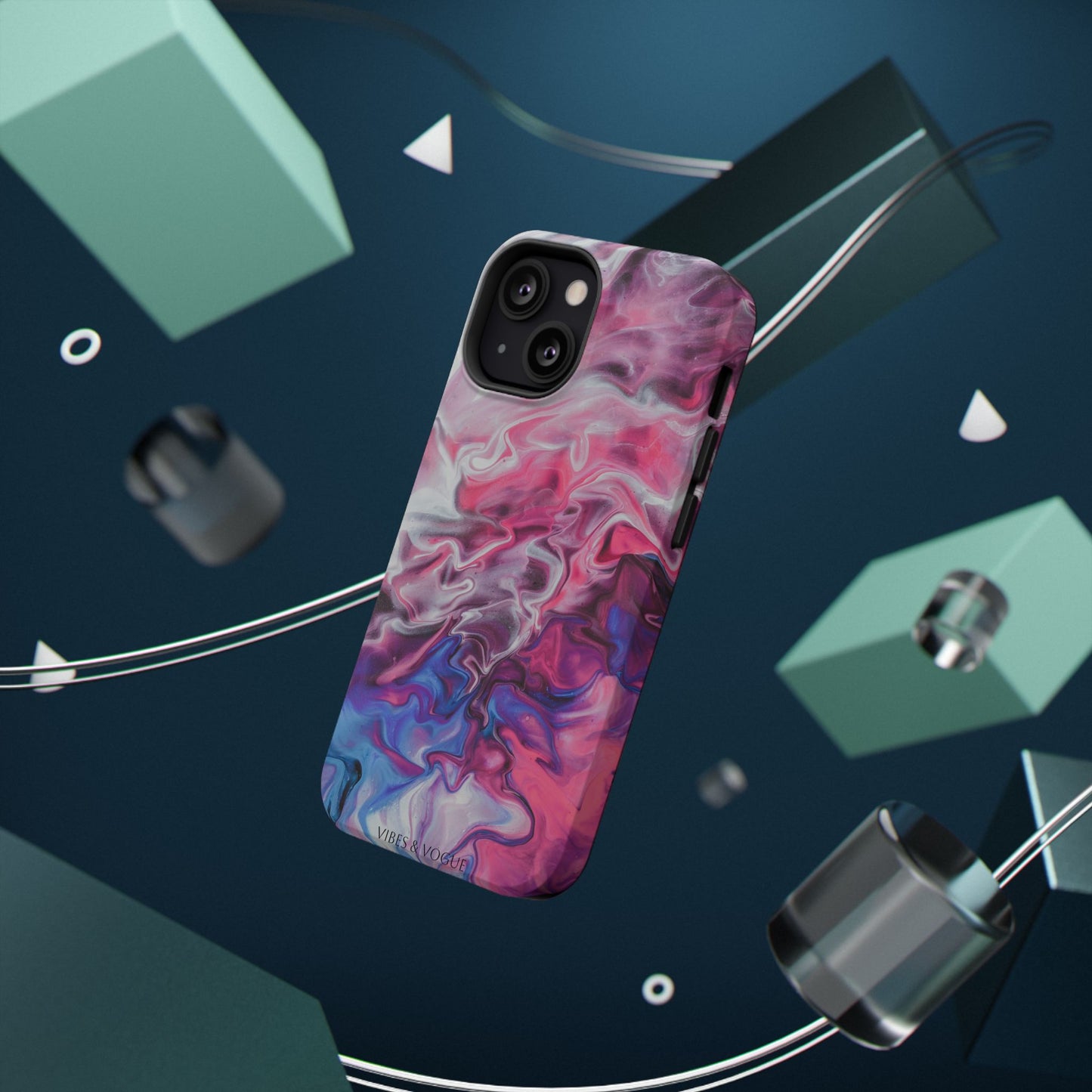 Vibrant Phone Case for Trendsetters | Abstract Marble Design, Impact-Resistant, Stylish Tech Accessory, Perfect Gift