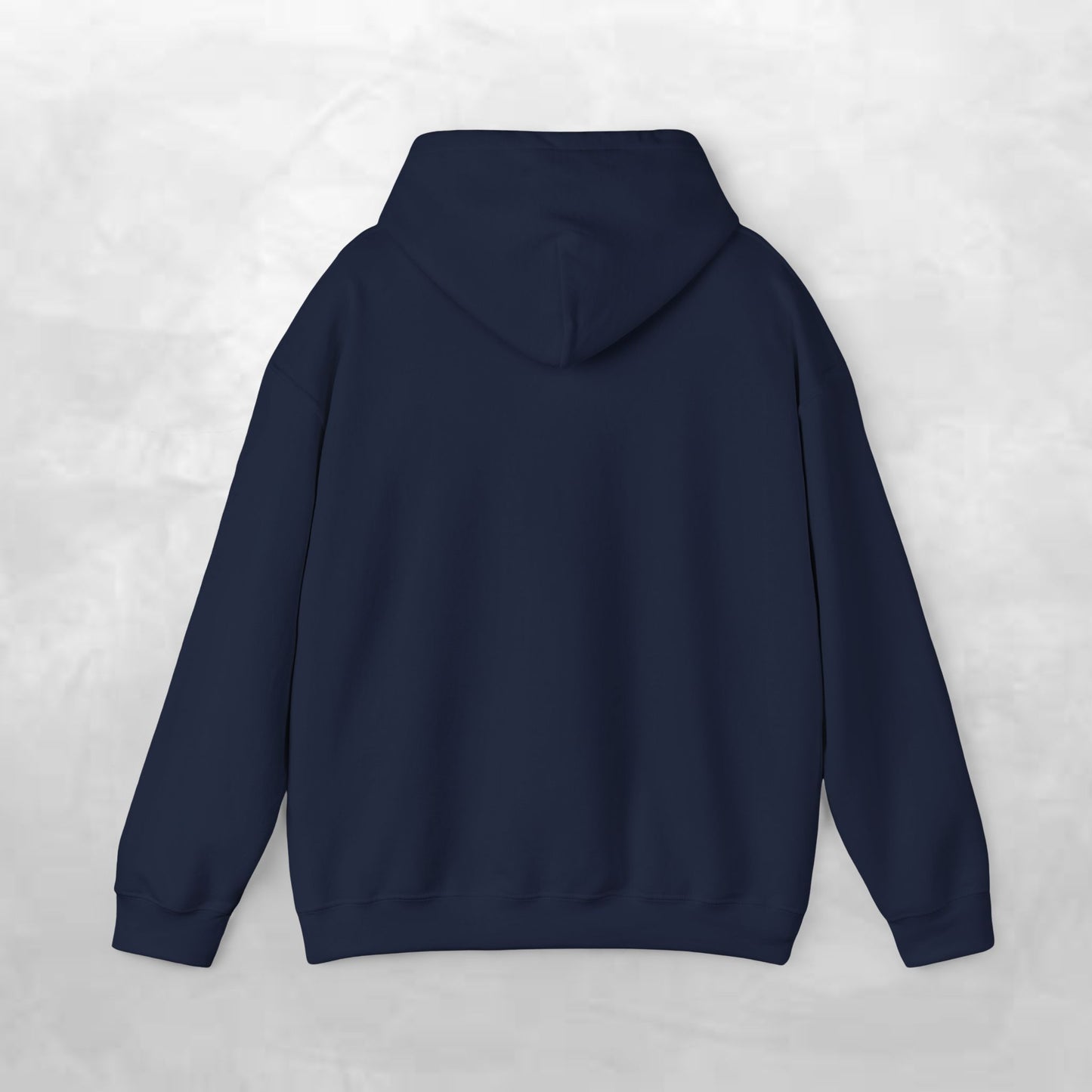 Observe Hoodie — Minimalist Glitch Text Black Pullover