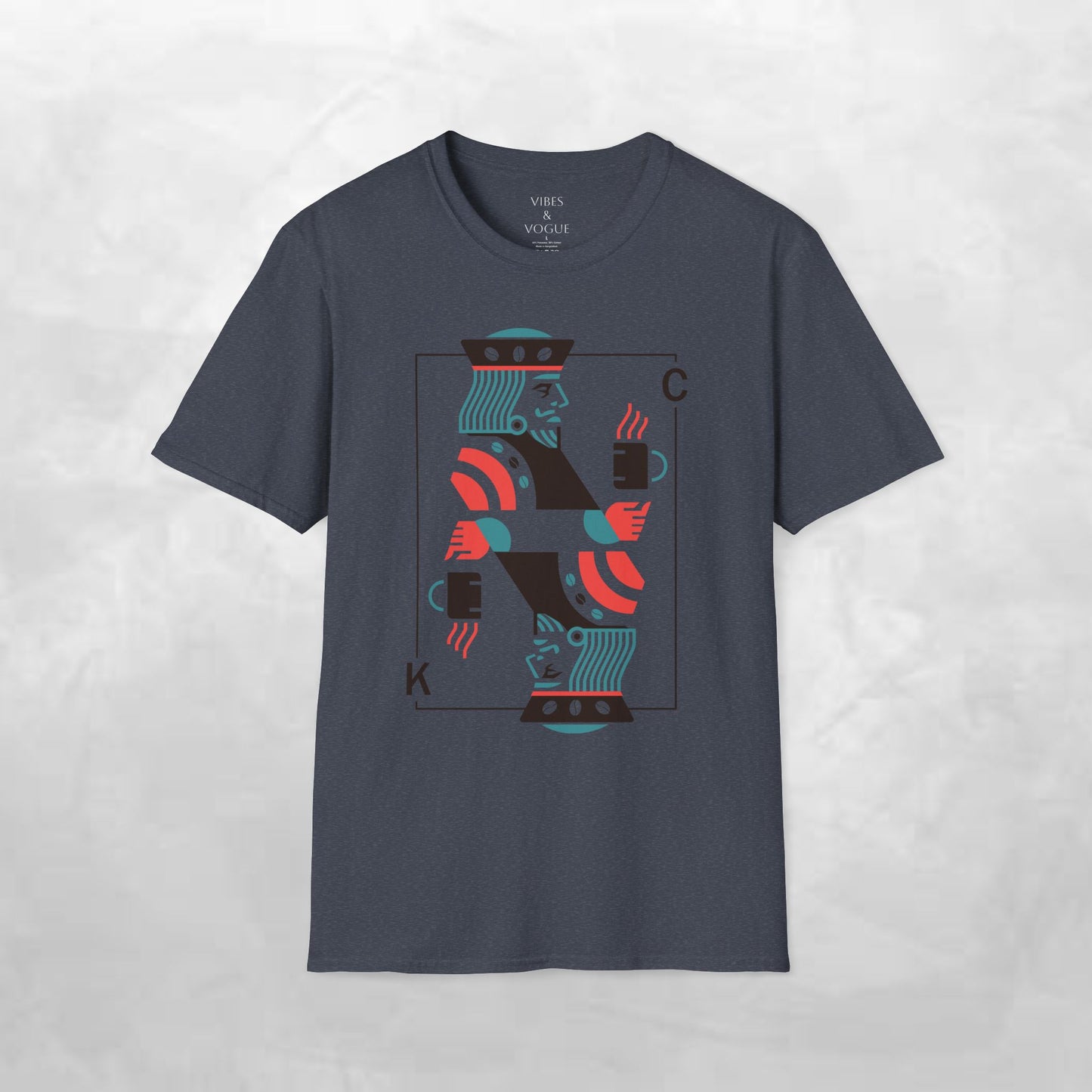 King of Cups Graphic T-Shirt - Unisex Softstyle Tee