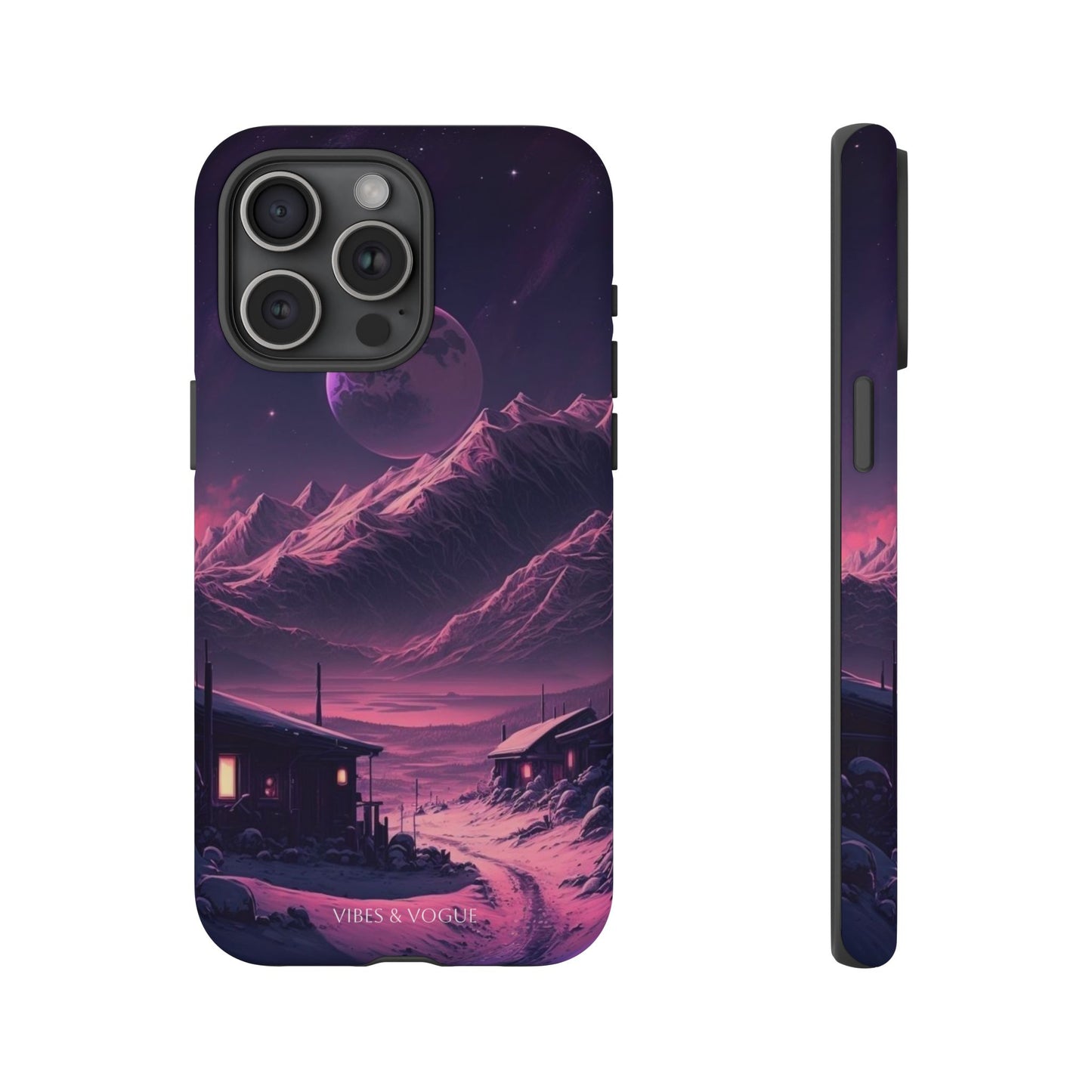 Futuristic Phone Case, Galaxy Aesthetic, Cosmic Art, Stylish Protection, Gifts for Tech Lovers