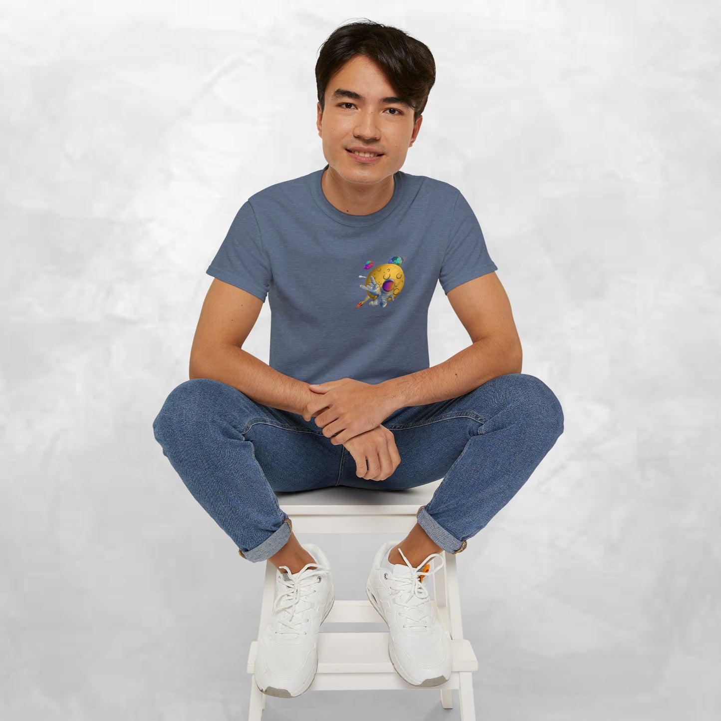 Funny Graphic Tee – "Happy Taco" Design for Food Lovers