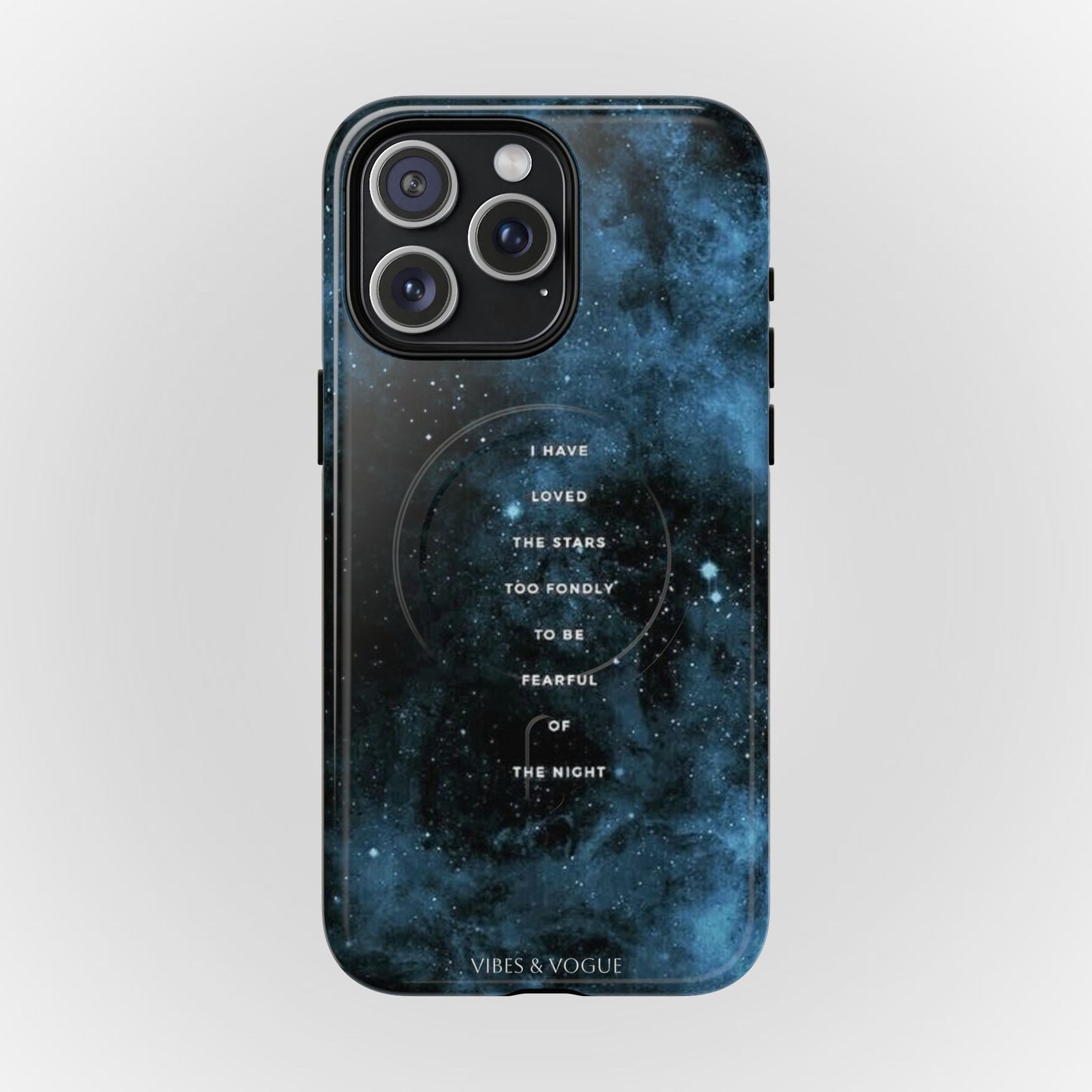 Galaxy-Inspired Tough Magnetic Phone Case - "I Have Loved the Stars"