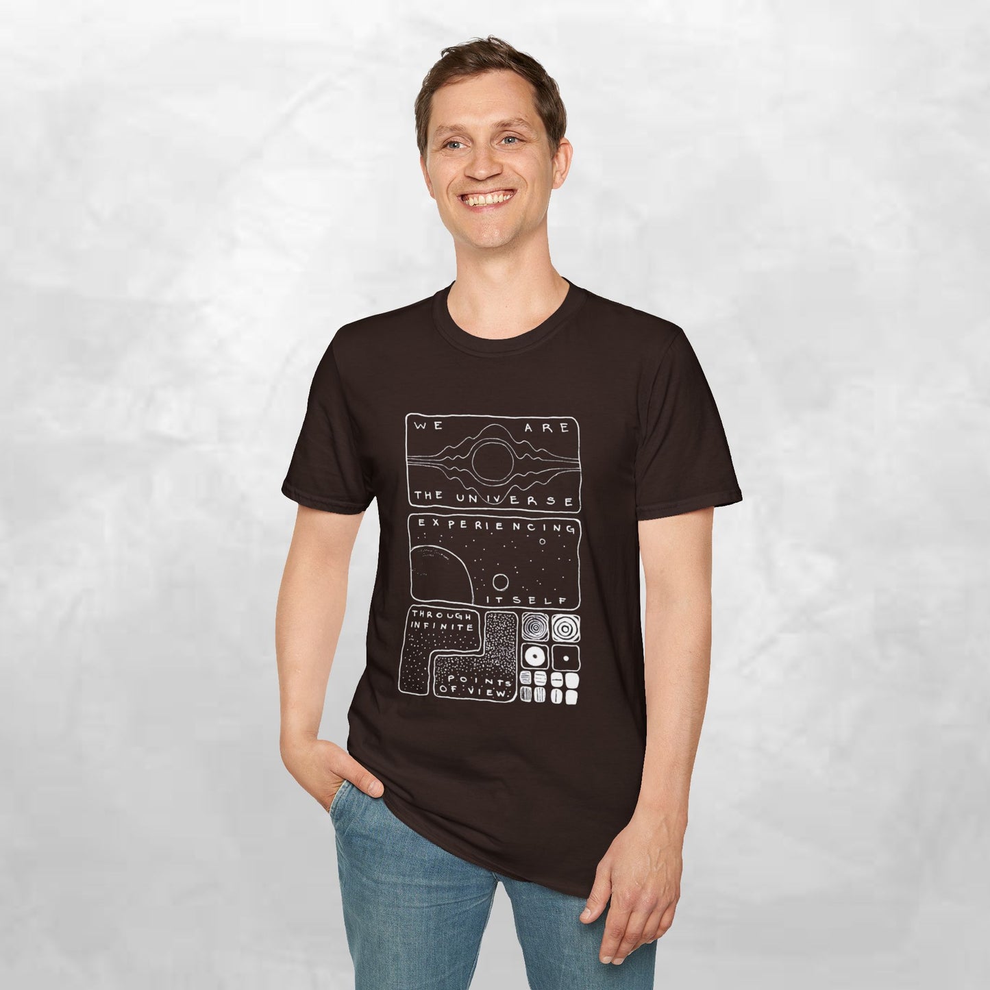Cosmic Diagram T-Shirt — "We Are The Universe" Astral Graphic Tee