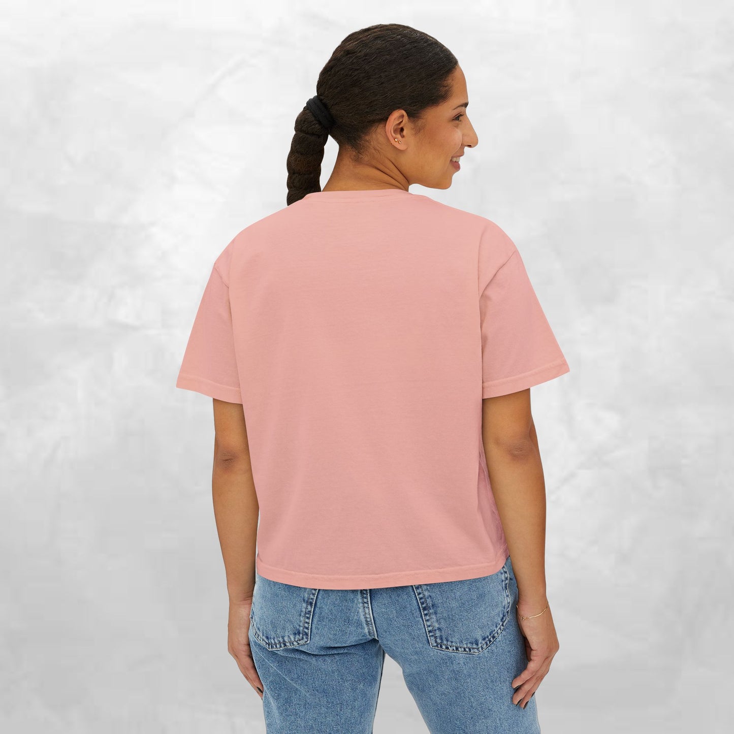 Women's Boxy Tee - Love You Graphic T-Shirt for Valentine's Day & Everyday Wear