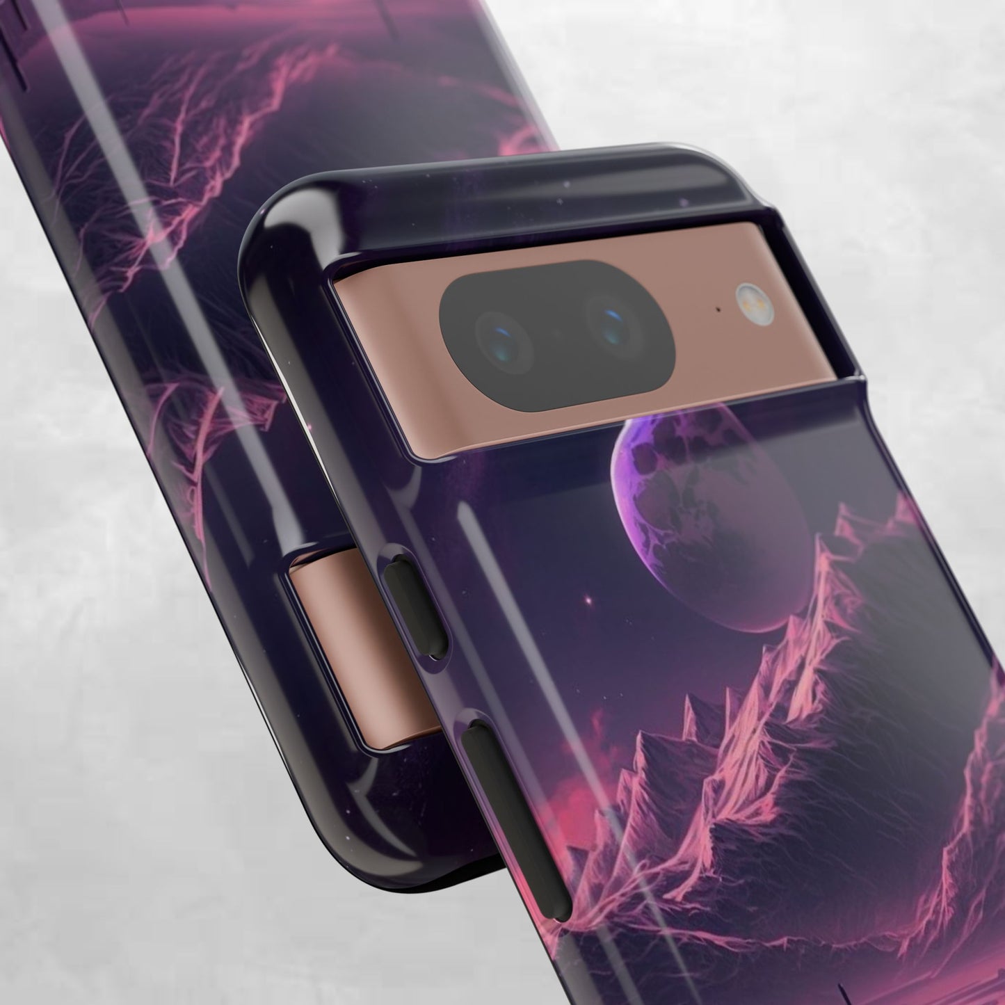 Futuristic Phone Case, Galaxy Aesthetic, Cosmic Art, Stylish Protection, Gifts for Tech Lovers