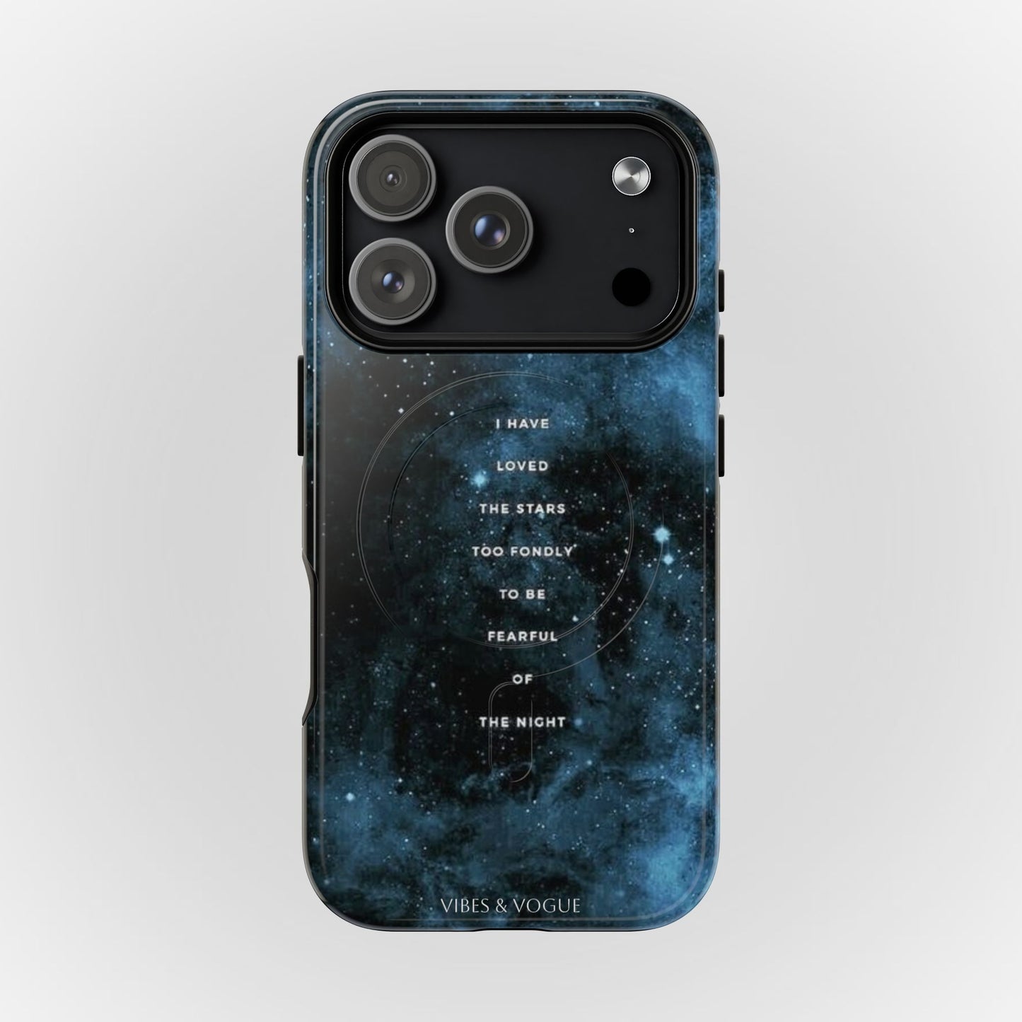 Galaxy-Inspired Tough Magnetic Phone Case - "I Have Loved the Stars"