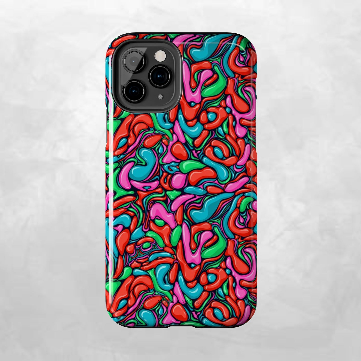 Vibrant Tough Phone Cases - Colorful Abstract Designs for Teens & Adults, Perfect Gift for Birthdays, Holidays, & Everyday Use