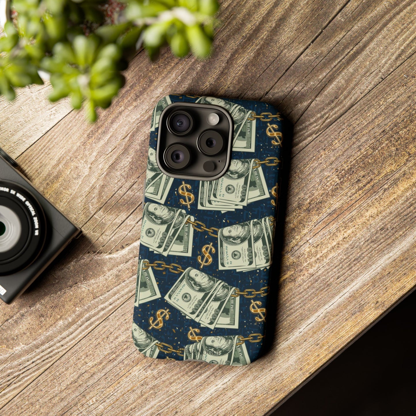 Money Motivation Phone Case, Tough Cases for iPhone, Money Design Phone Accessory, Trendy Tech Gifts, Unique Phone Cover