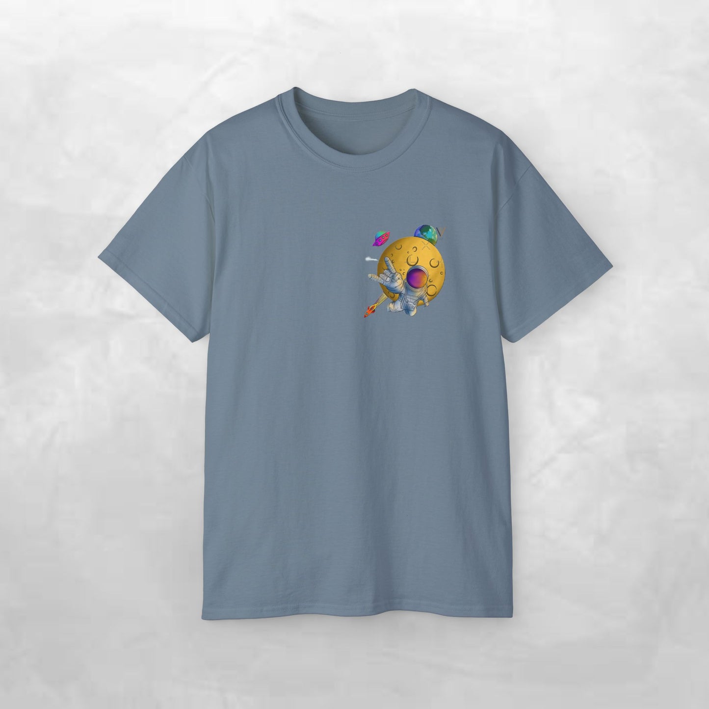 Funny Graphic Tee – "Happy Taco" Design for Food Lovers