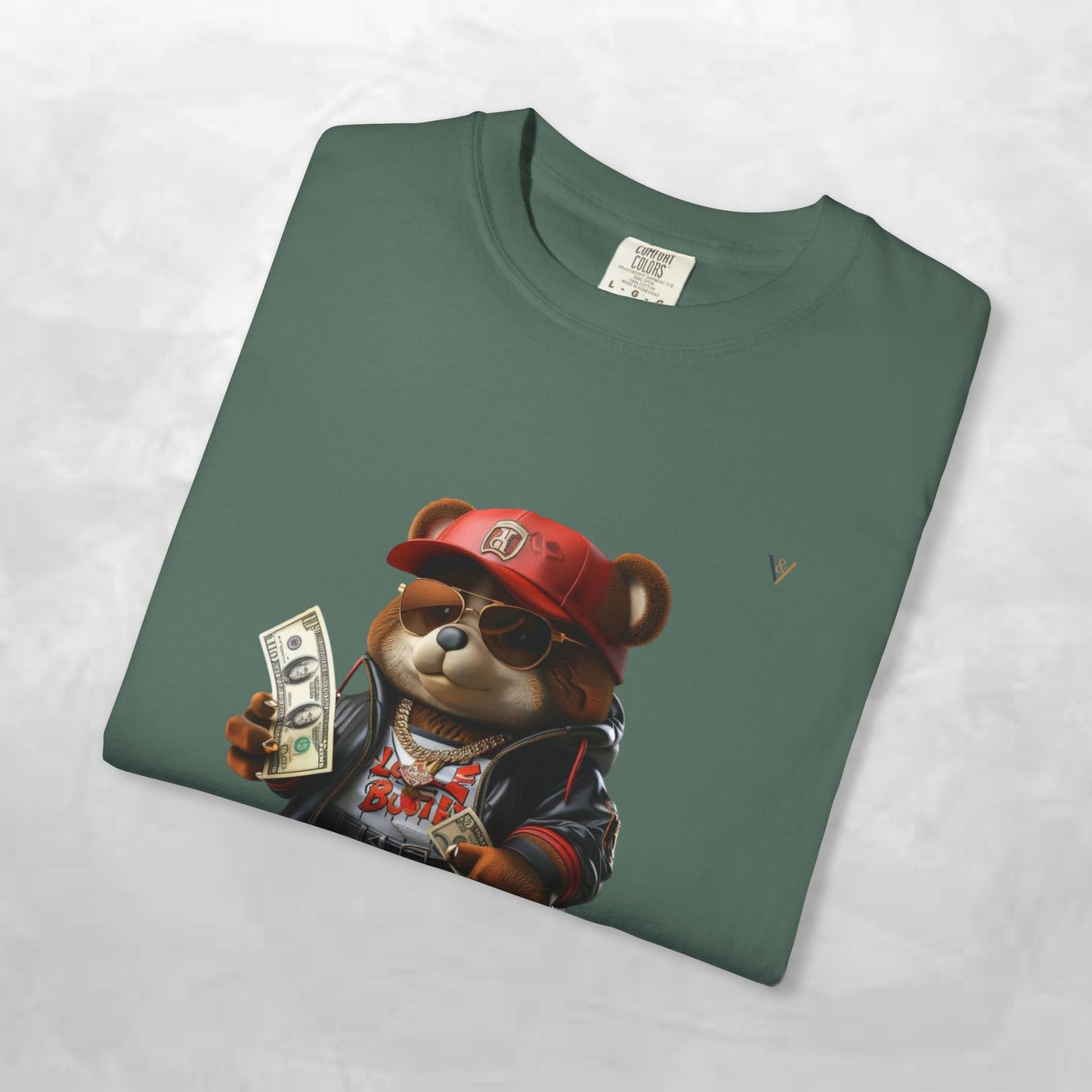 Urban Graffiti Bear T-Shirt, Streetwear Tee, Unisex Graphic Tee, Casual Wear, Gift for Hip-Hop Lovers, Fun and Trendy Fashion