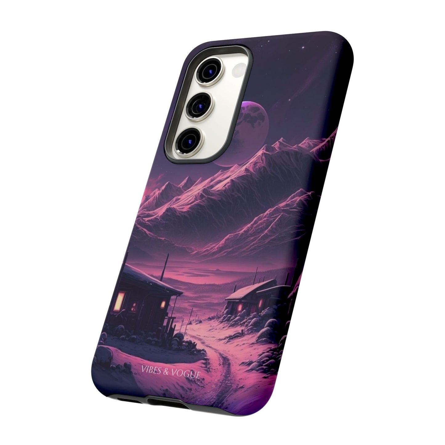 Futuristic Phone Case, Galaxy Aesthetic, Cosmic Art, Stylish Protection, Gifts for Tech Lovers