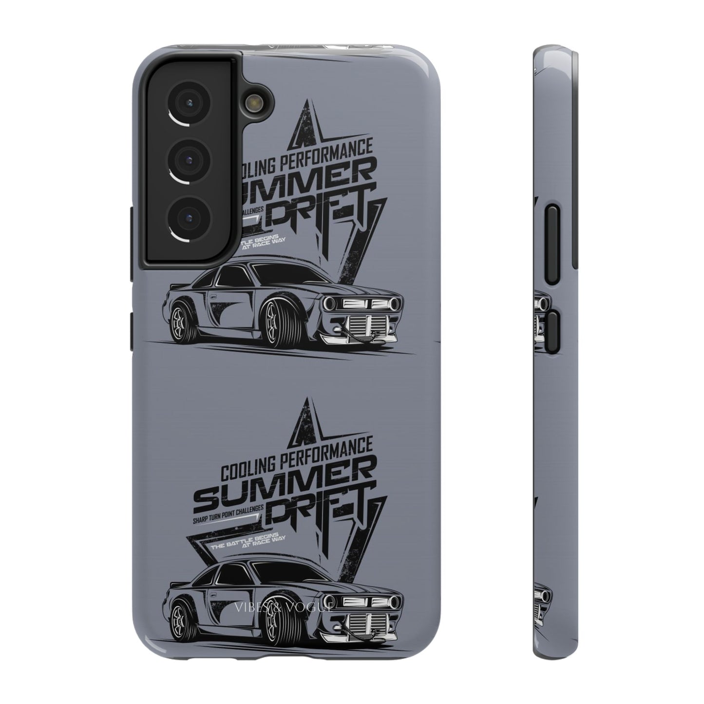 Summer Drift Racing Impact-Resistant Phone Case