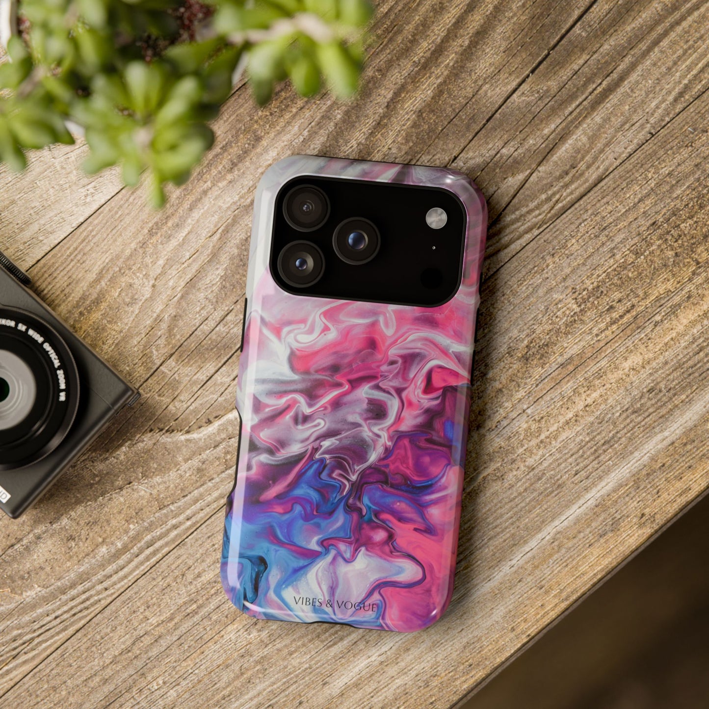 Vibrant Phone Case for Trendsetters | Abstract Marble Design, Impact-Resistant, Stylish Tech Accessory, Perfect Gift