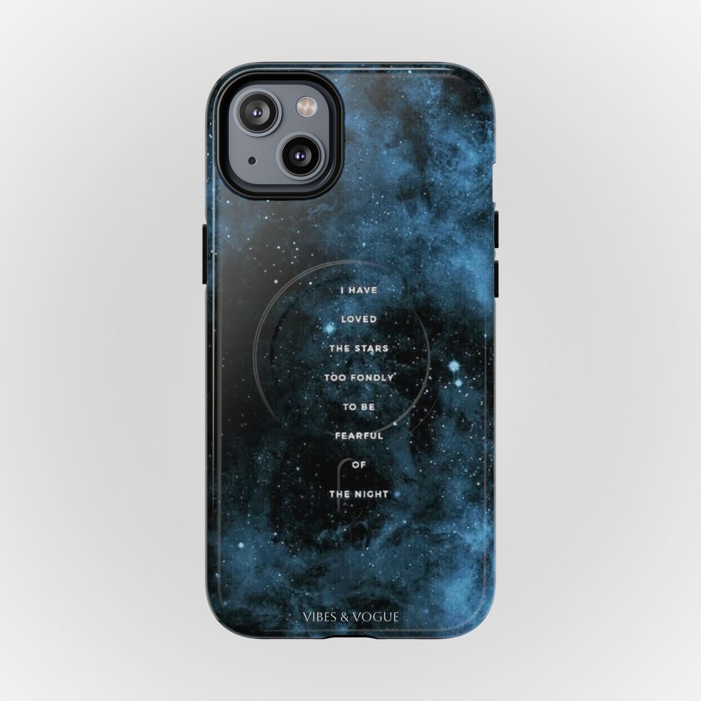 Galaxy-Inspired Tough Magnetic Phone Case - "I Have Loved the Stars"