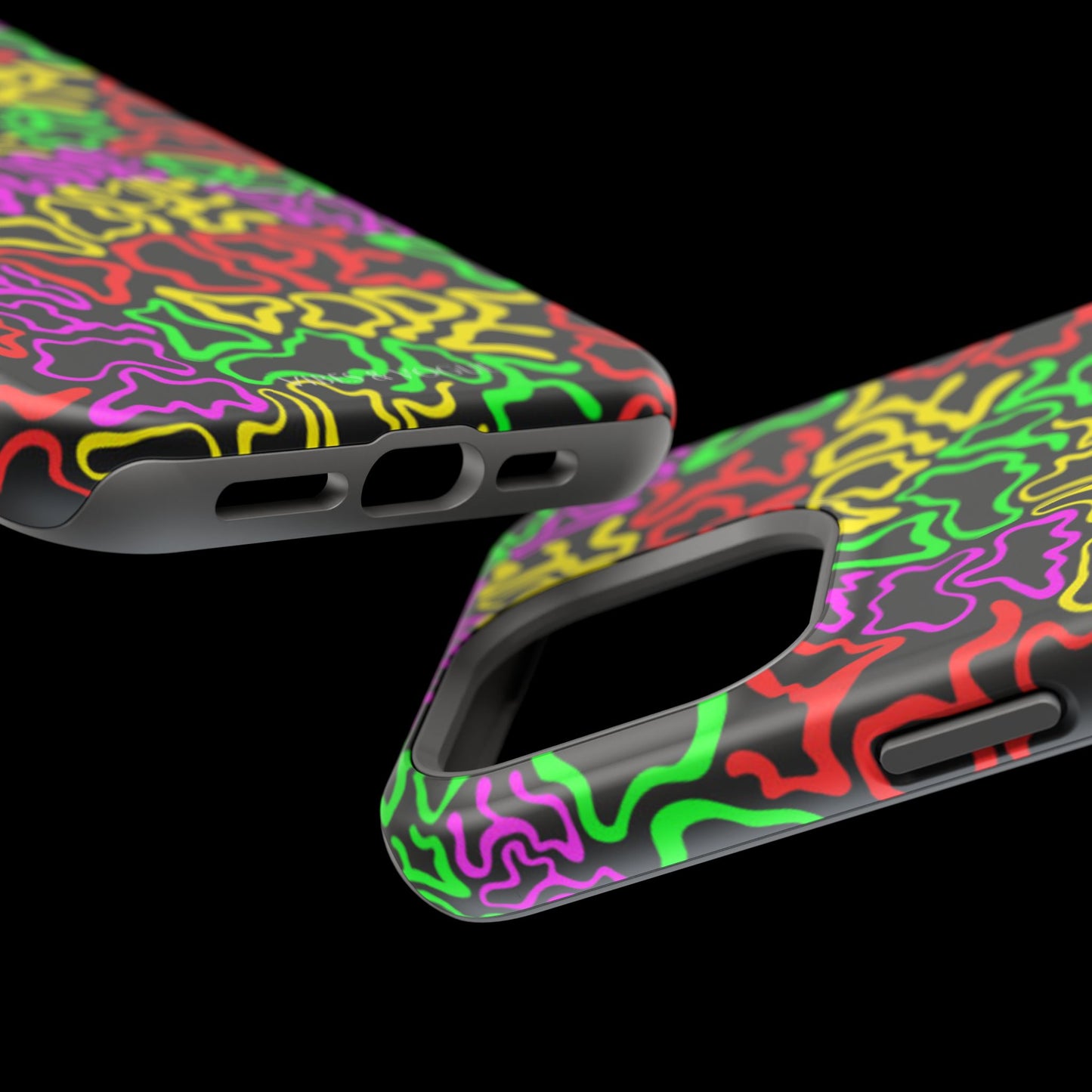 Colorful Magnetic Phone Cases, Funky Case for Teens, Cool Phone Accessories, Unique Gift for Friends, Vibrant Tough Cases, Phone Protection