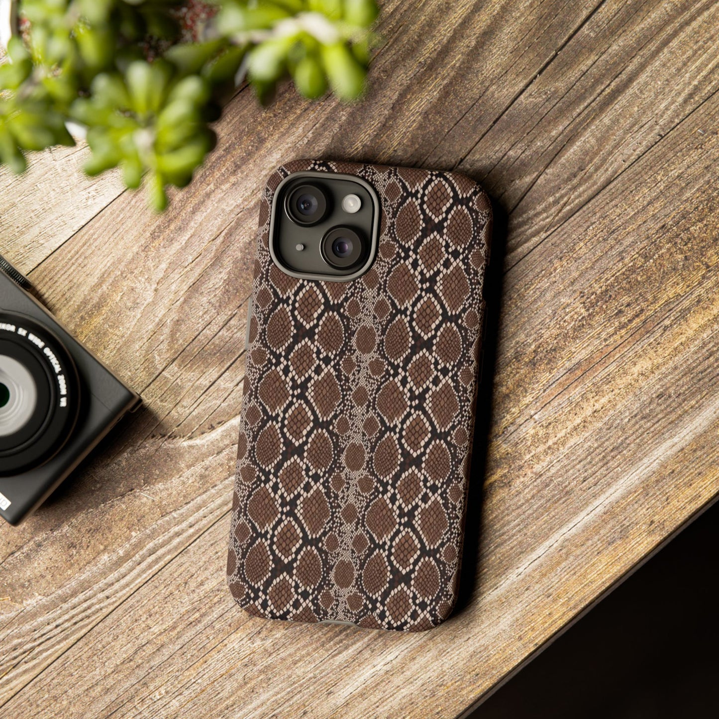 Stylish Python-Patterned Phone Case | Tough Cases