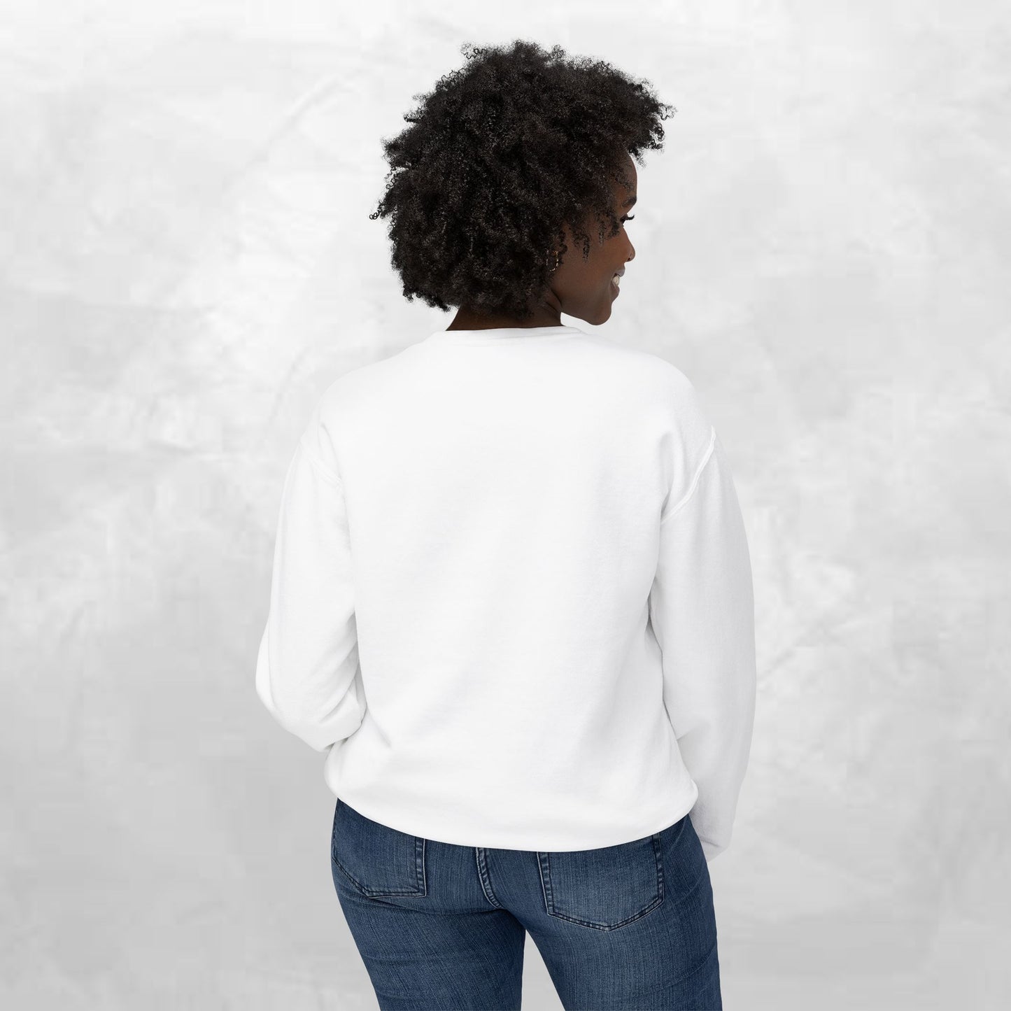 Cosmic Vibes Unisex Lightweight Crewneck Sweatshirt - Perfect for Casual Wear, Gift for Friends, Space Theme, Festivals, Everyday Comfort