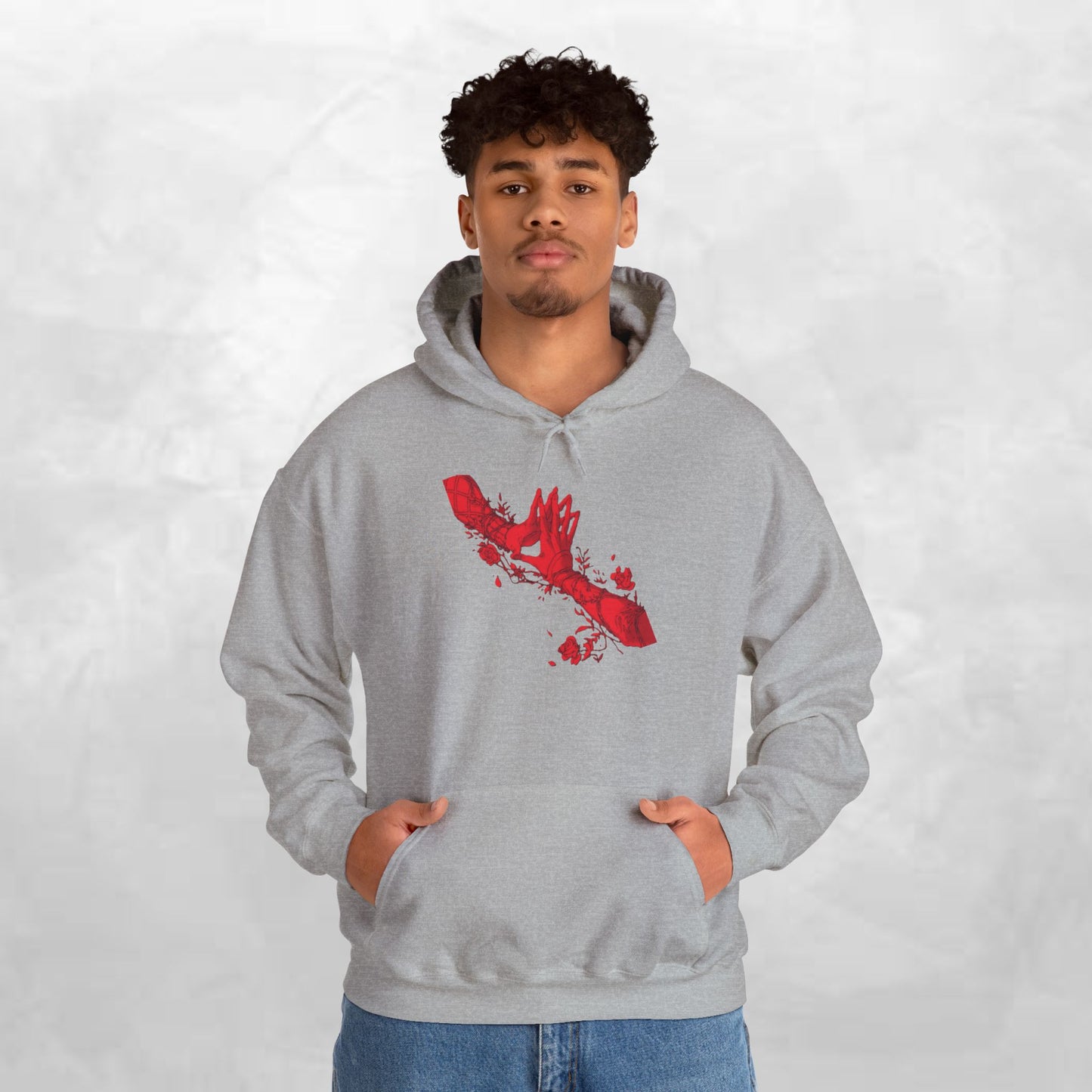 Artistic Bird Print Hoodie, Cozy Unisex Sweatshirt, Perfect for Gift, Nature Lover Apparel, Artistic Fashion