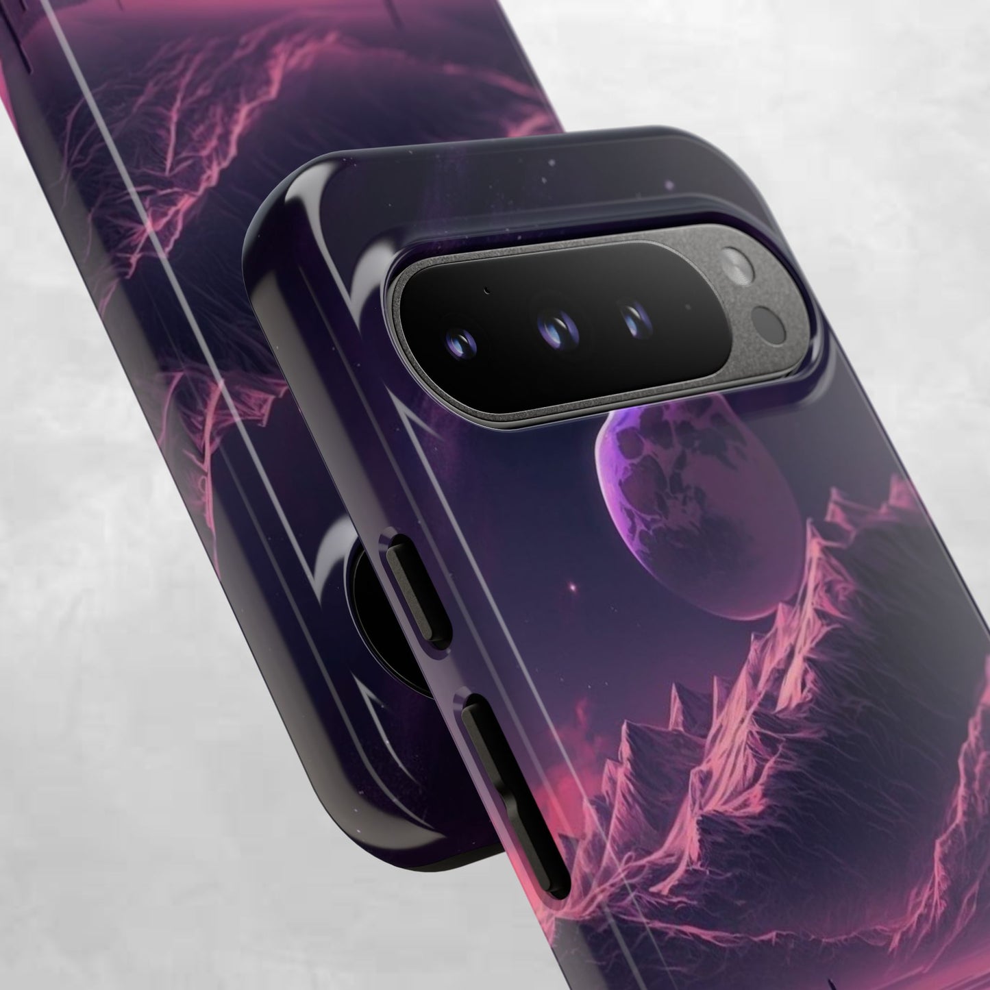 Futuristic Phone Case, Galaxy Aesthetic, Cosmic Art, Stylish Protection, Gifts for Tech Lovers