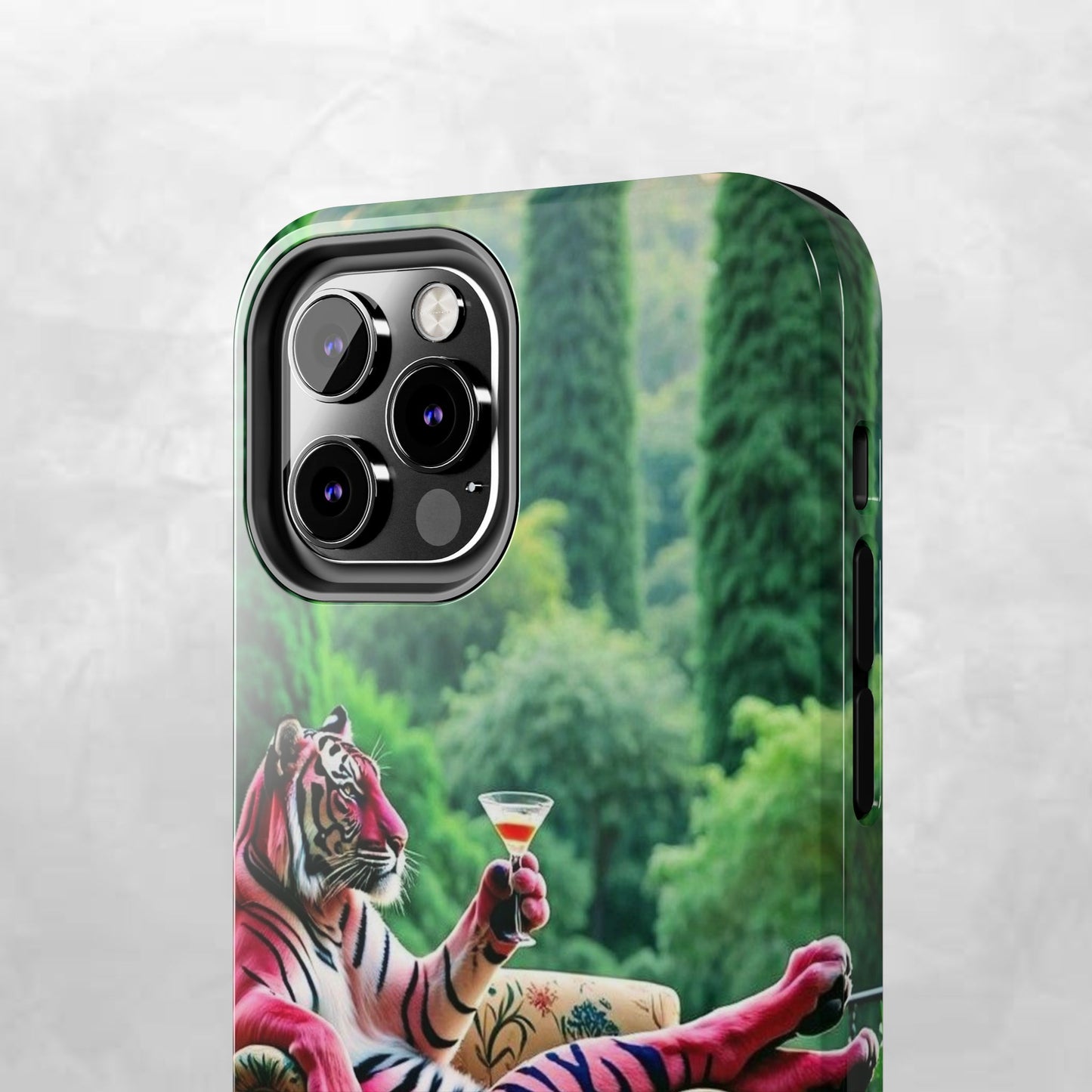 Relaxed Tiger Phone Case | Tough Case for Animal Lovers, Unique Gift for Friends, Stylish Tech Accessories, Fun Phone Cover, Vibrant Design