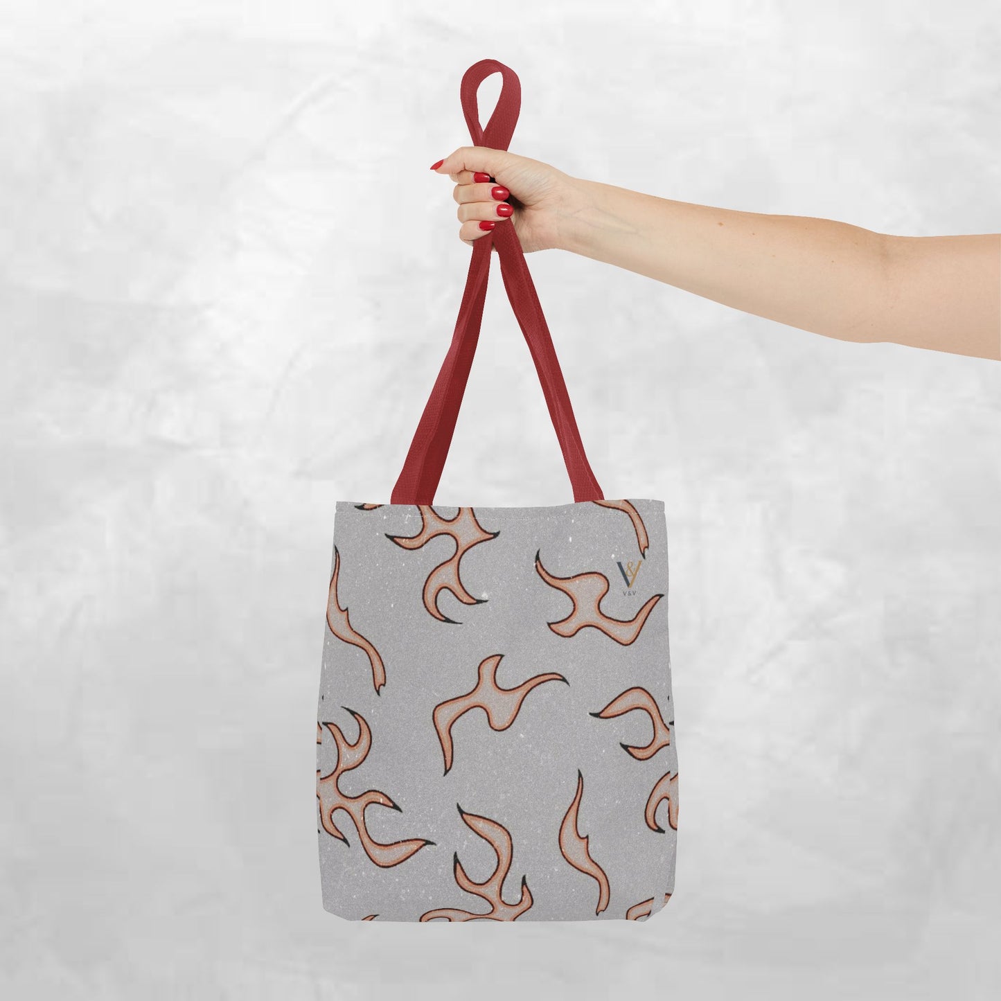 Stylish AOP Tote Bag - Trendy Reusable Shopping Bag, Casual Handbag, Gift for Her, Eco-friendly Tote, Everyday Carryall