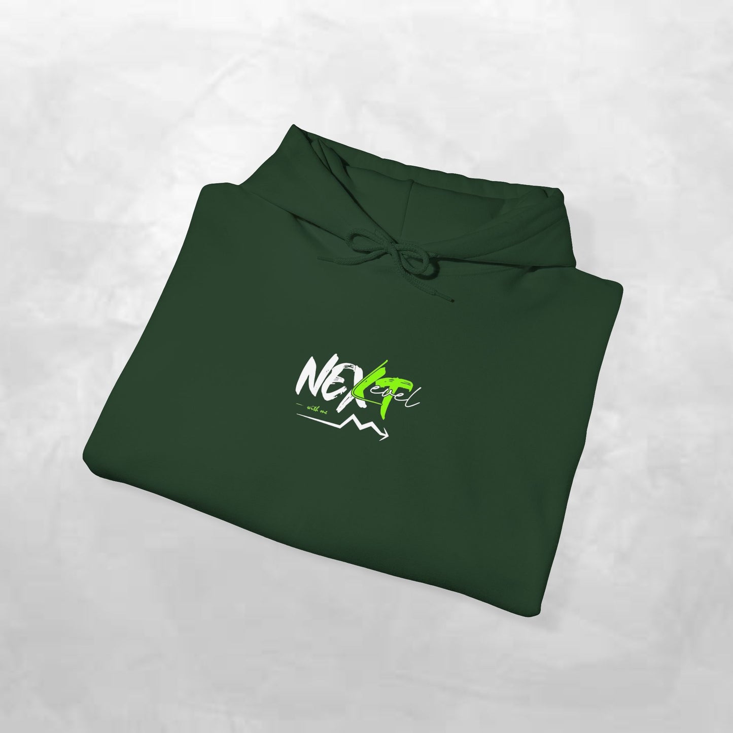 Next Wave Hoodie — Black Streetwear Hoodie with Neon Green Graphic