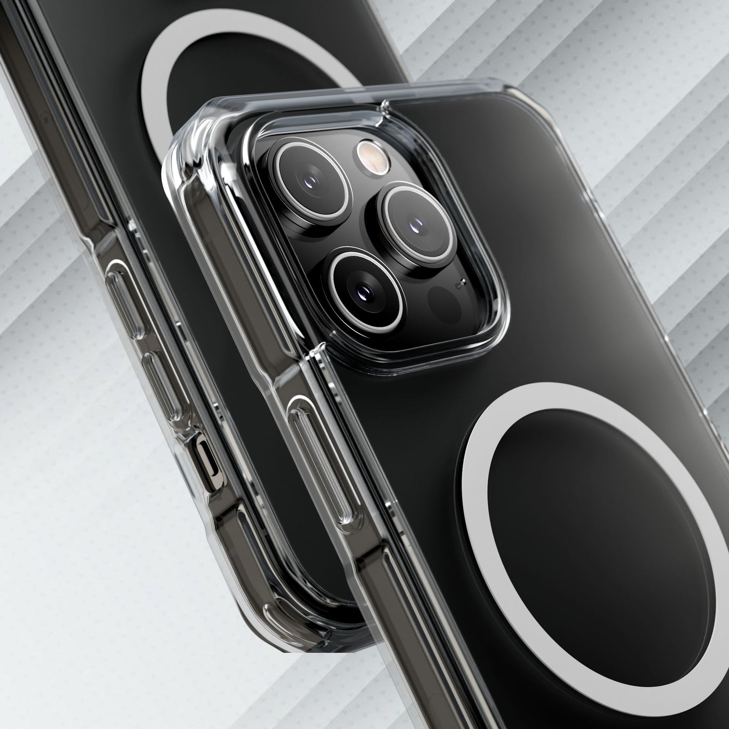 Magnetic Clear Impact Cases - Sleek Protection for Your iPhone with MagSafe Compatibility