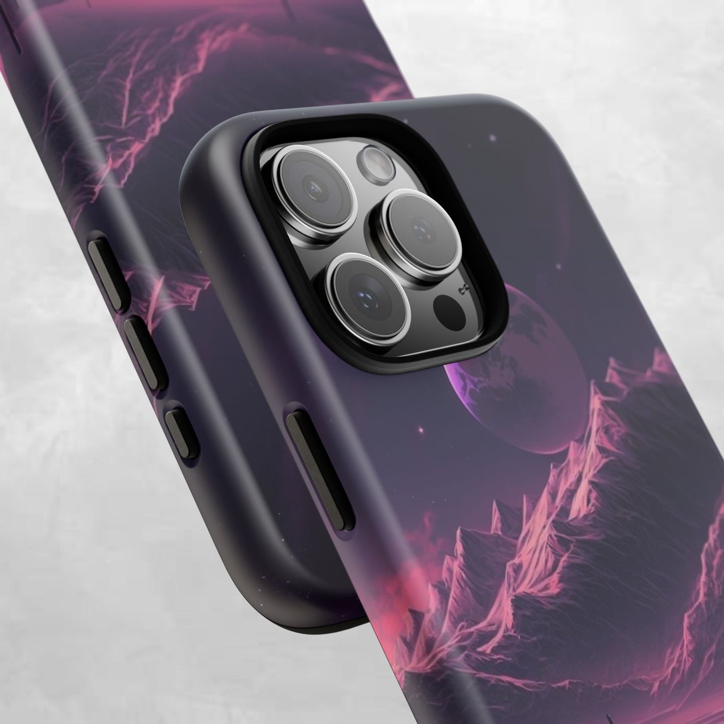 Futuristic Phone Case, Galaxy Aesthetic, Cosmic Art, Stylish Protection, Gifts for Tech Lovers