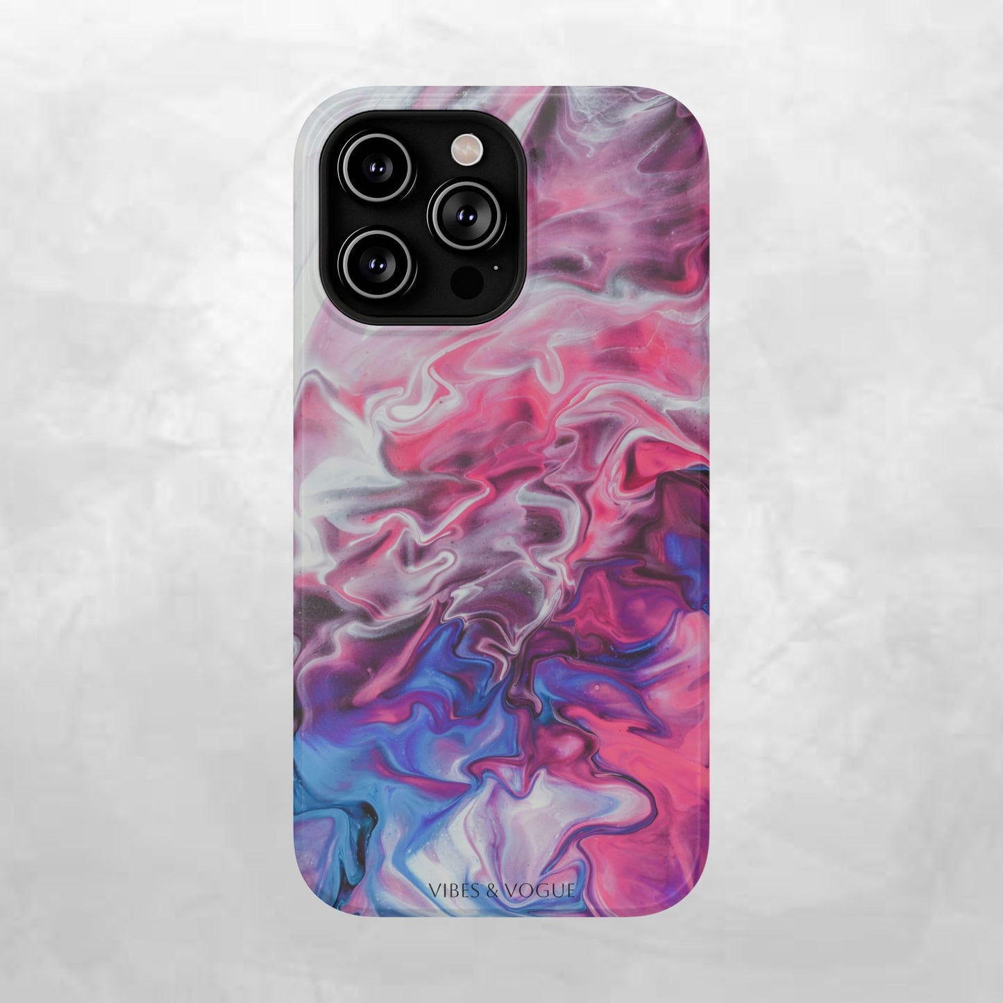 Vibrant Phone Case for Trendsetters | Abstract Marble Design, Impact-Resistant, Stylish Tech Accessory, Perfect Gift
