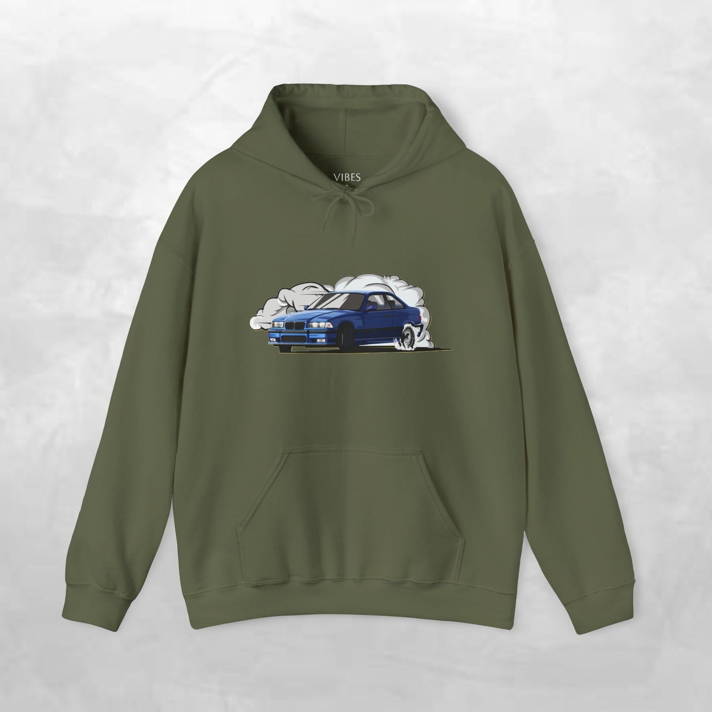 Cool Car Graphic Hoodie for Auto Lovers, Vintage Sweatshirt, Perfect Gift for Car Enthusiasts, Casual Wear, Unisex Hoodie