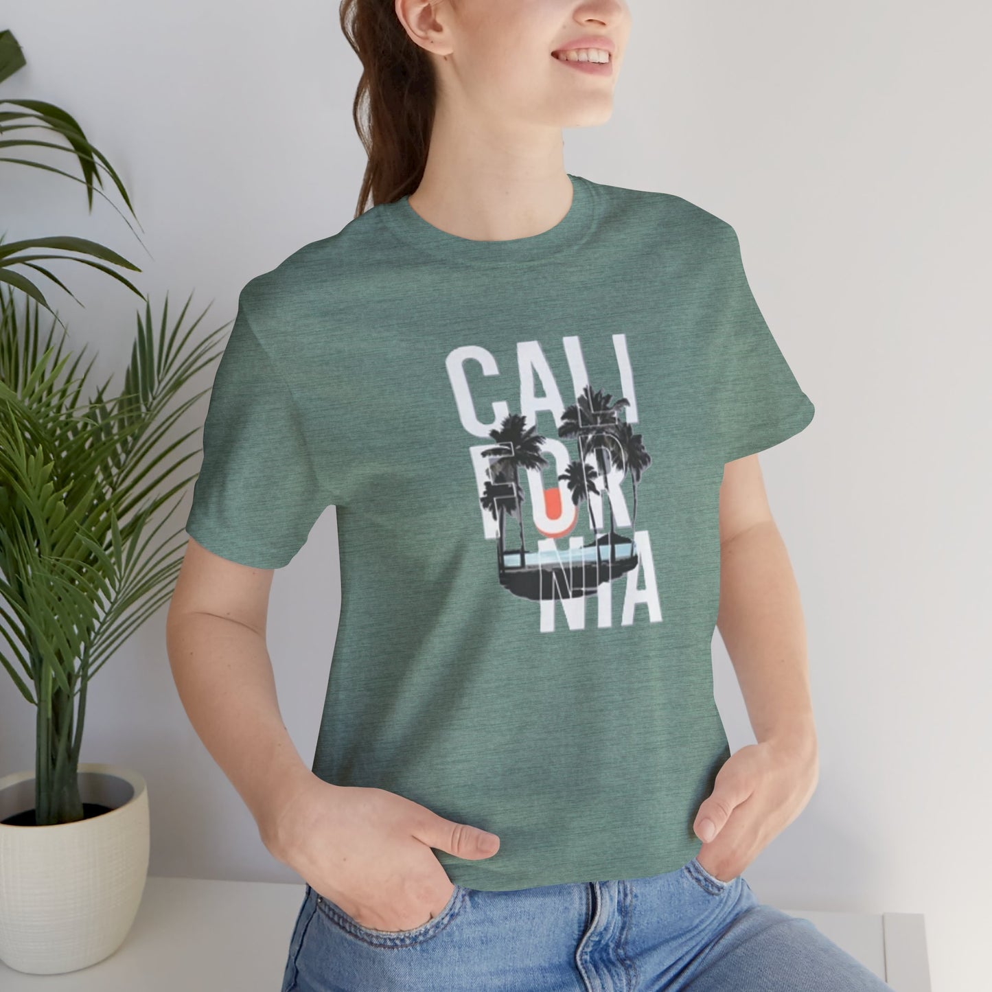California Vibes Unisex Tee, Summer Fun T-Shirt, Casual Wear, Beach Day Shirt, Gift for Travelers, Holiday Fashion