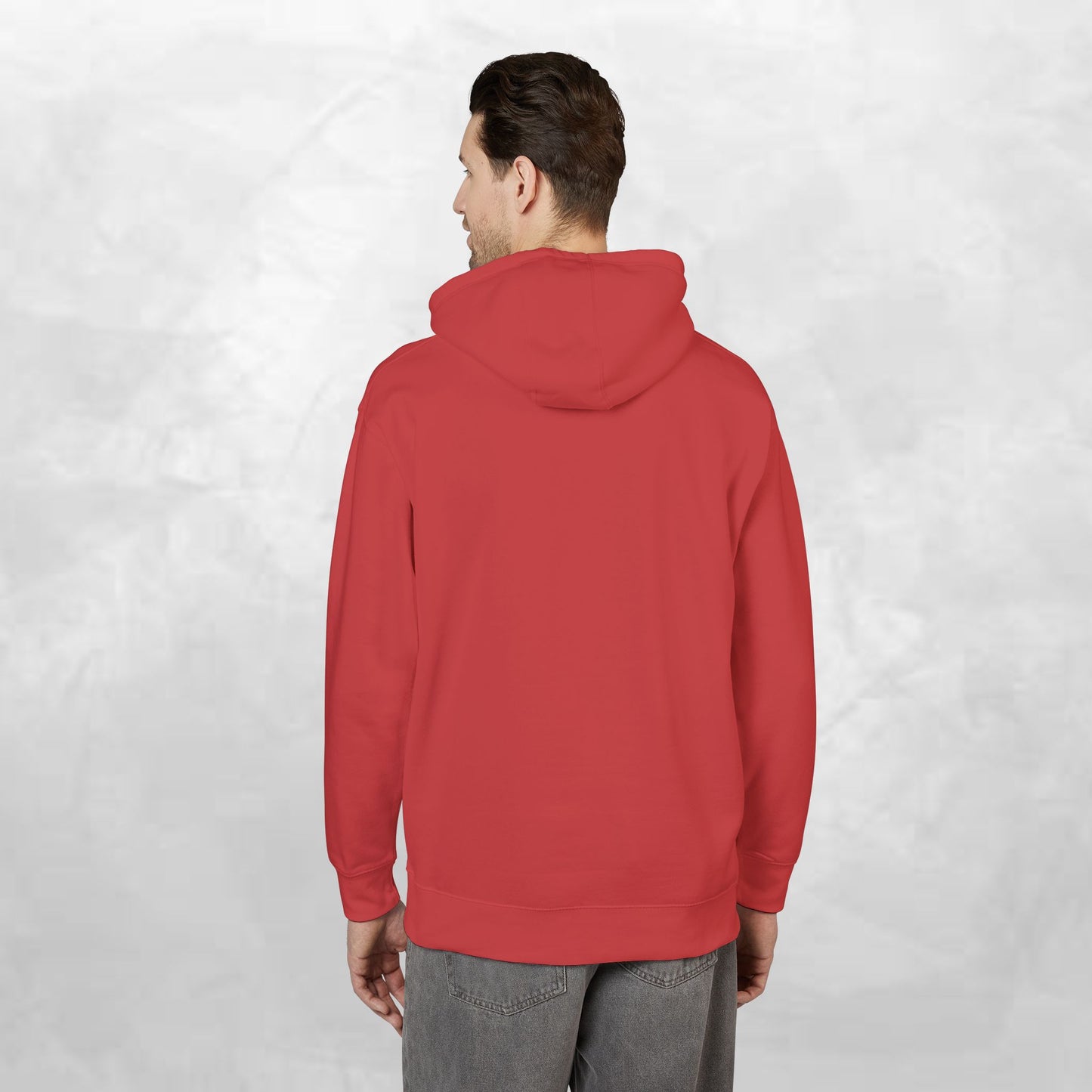 Cozy Coral Unisex Fleece Hoodie, Casual Streetwear, Gift for Him/Her, Comfortable Layering, Everyday Hoodie