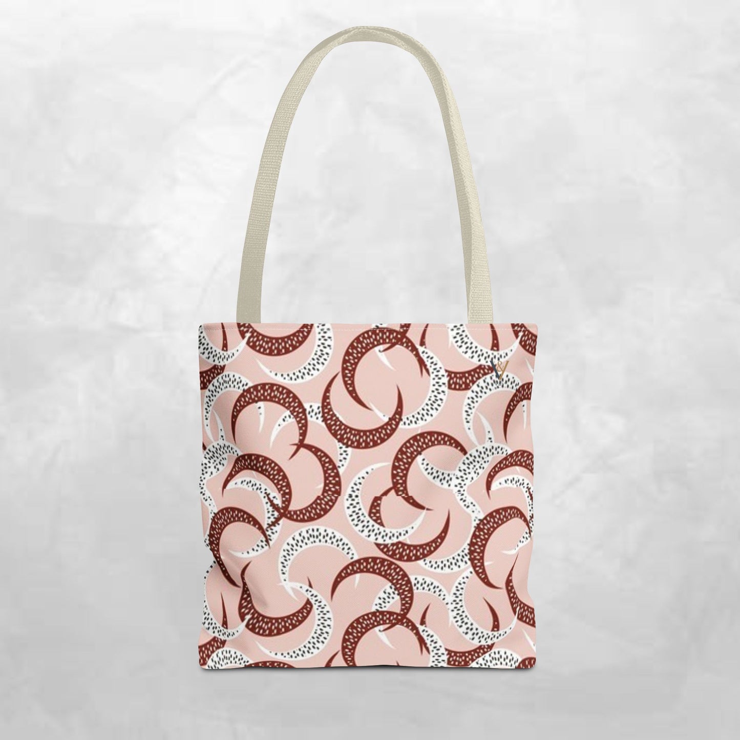 Chic Patterned Tote Bag, Stylish Grocery Bag, Reusable Shopping Tote, Eco-Friendly Handbag, Casual Daily Accessories