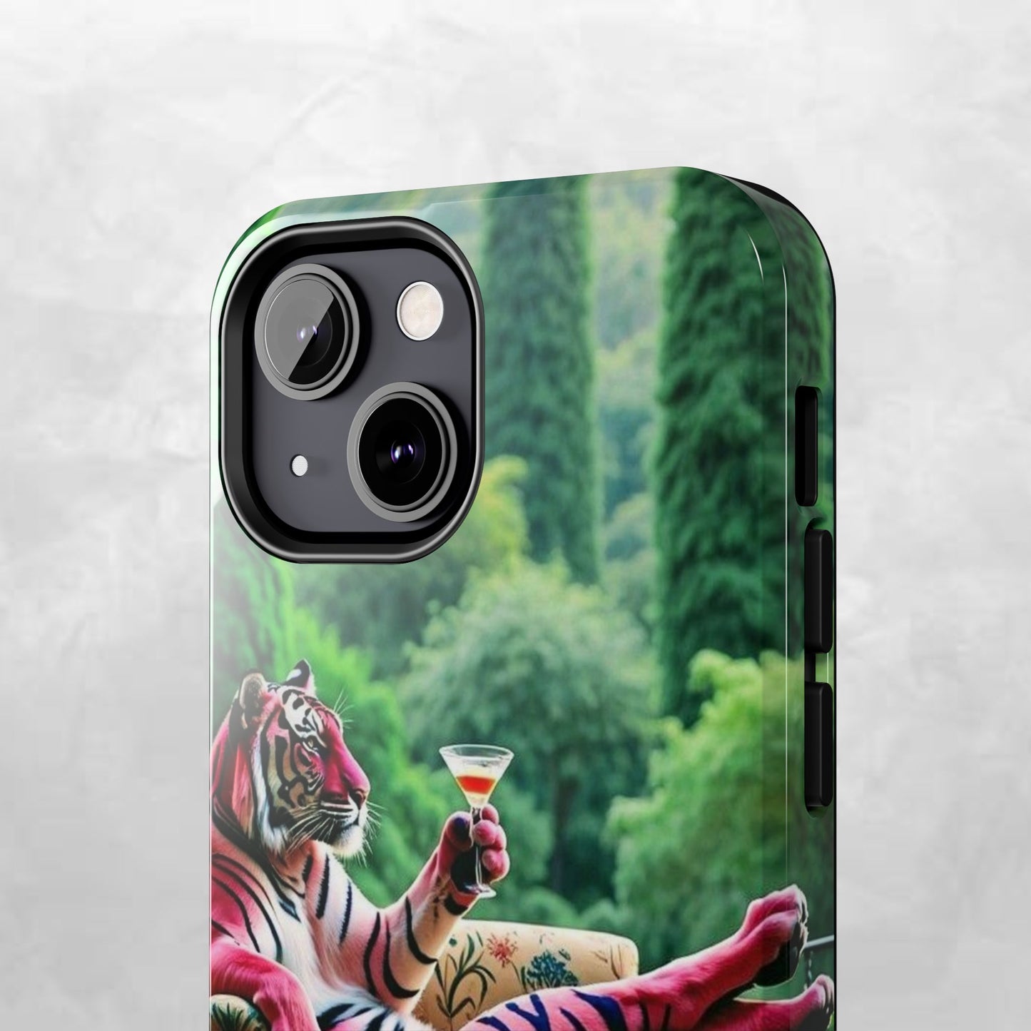 Relaxed Tiger Phone Case | Tough Case for Animal Lovers, Unique Gift for Friends, Stylish Tech Accessories, Fun Phone Cover, Vibrant Design